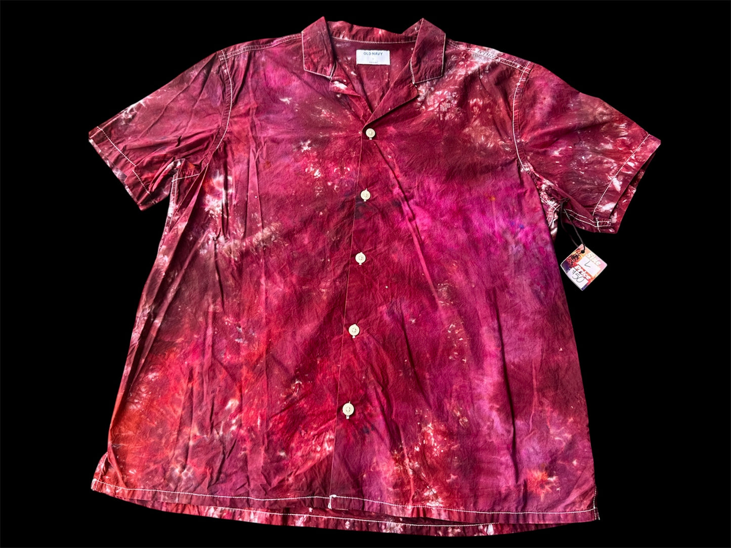 Large Crimson Solstice Camp Shirt