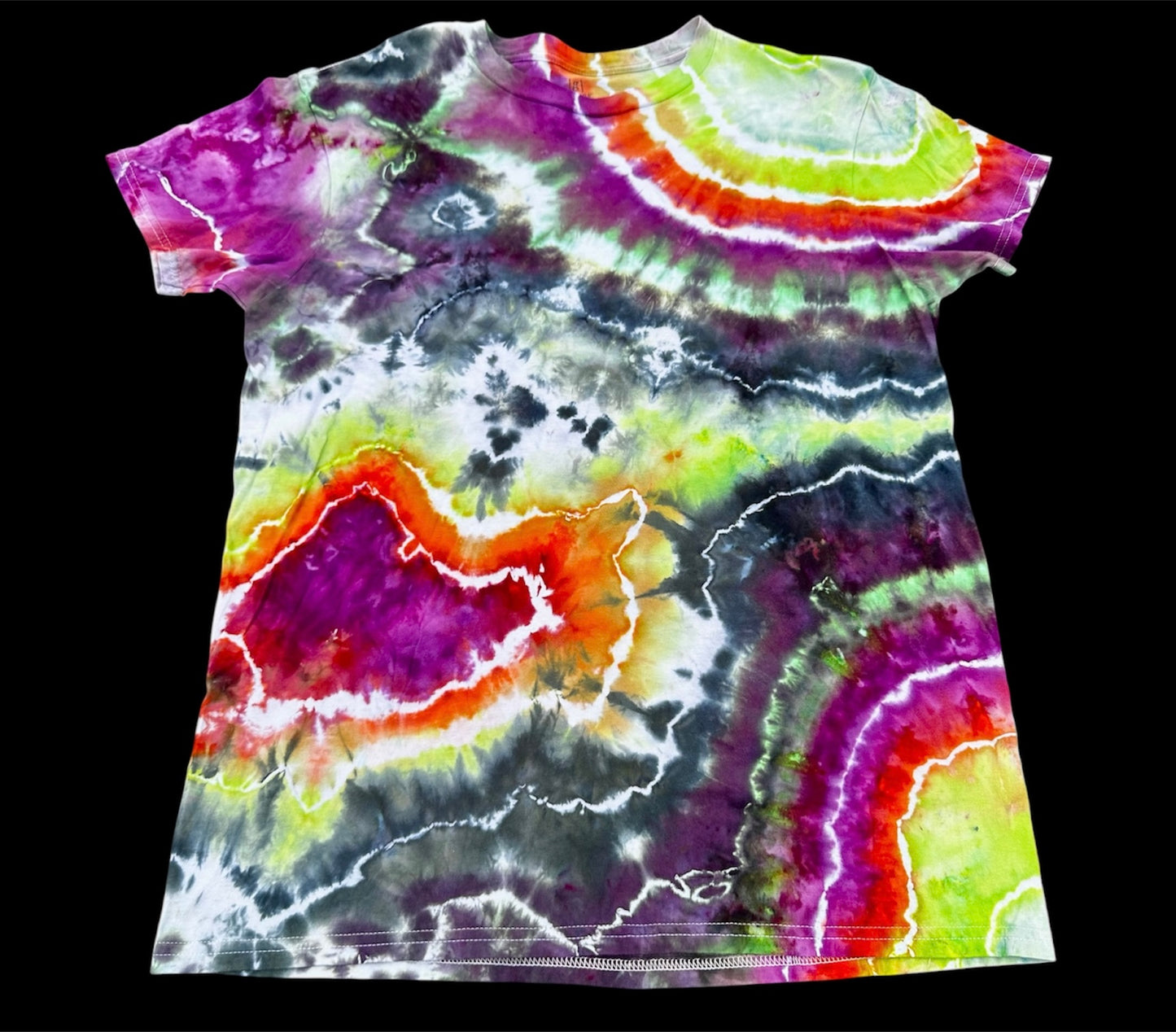 Large Neon Halloween Geode Tee