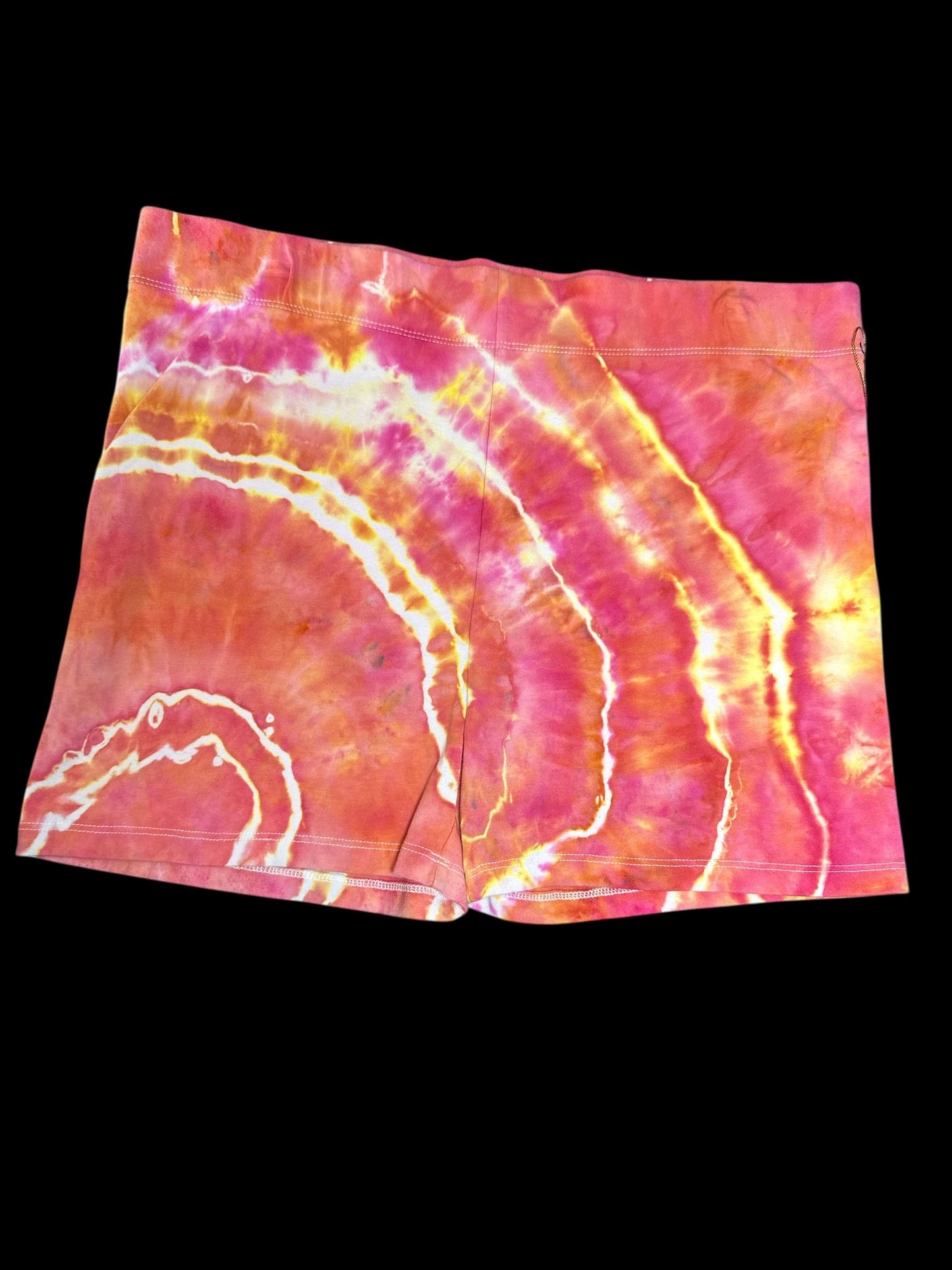 XXL Flamingo Flash Biker Shorts