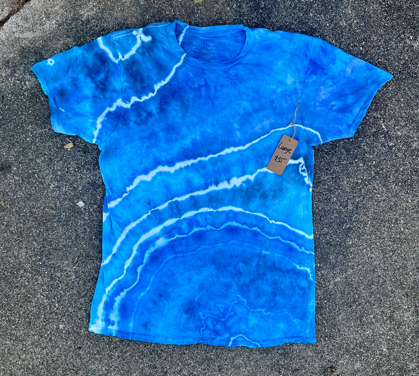 Large Blue Geode Tee🔷