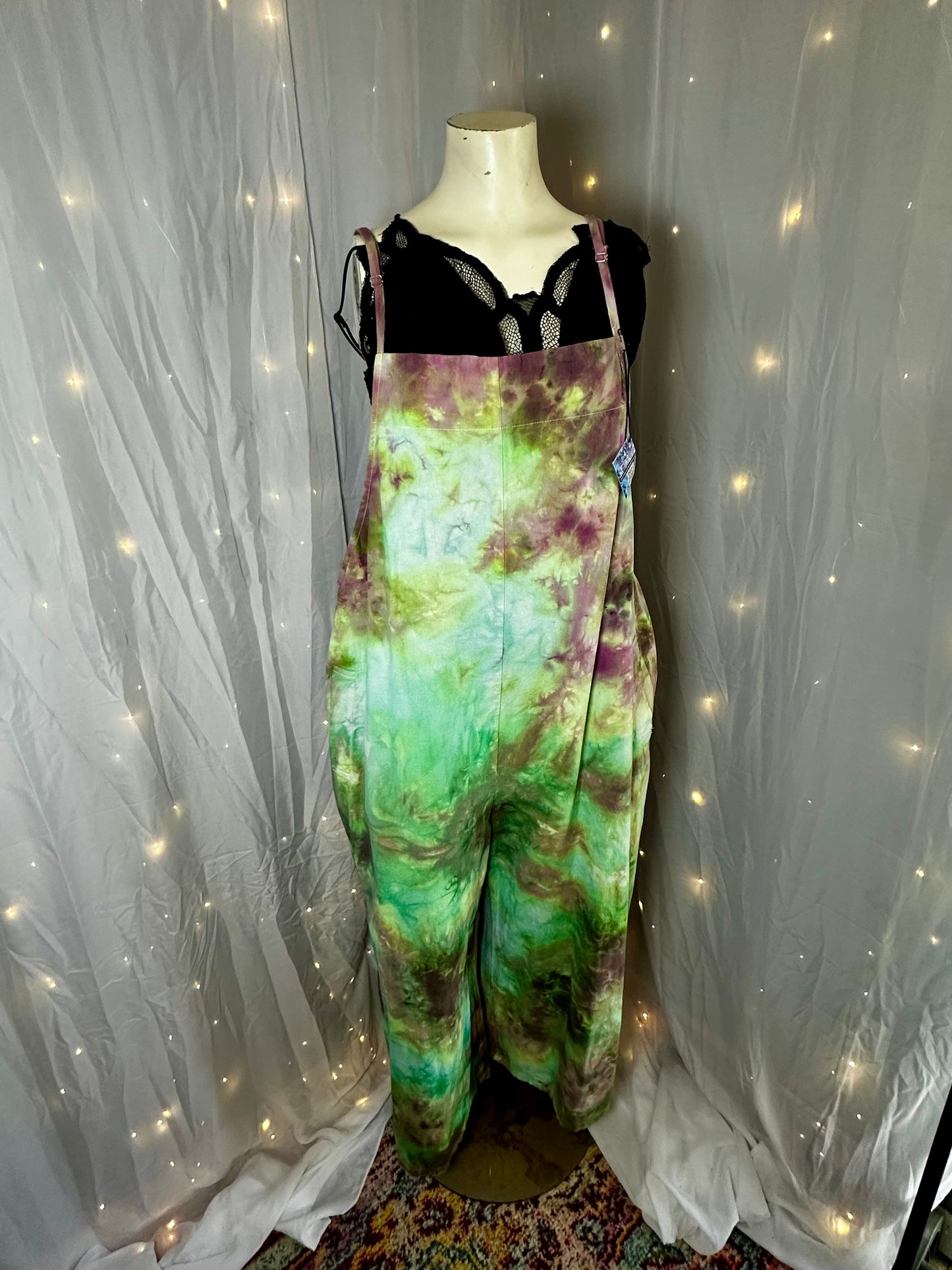 3X Emerald Moss Dream Bibs
