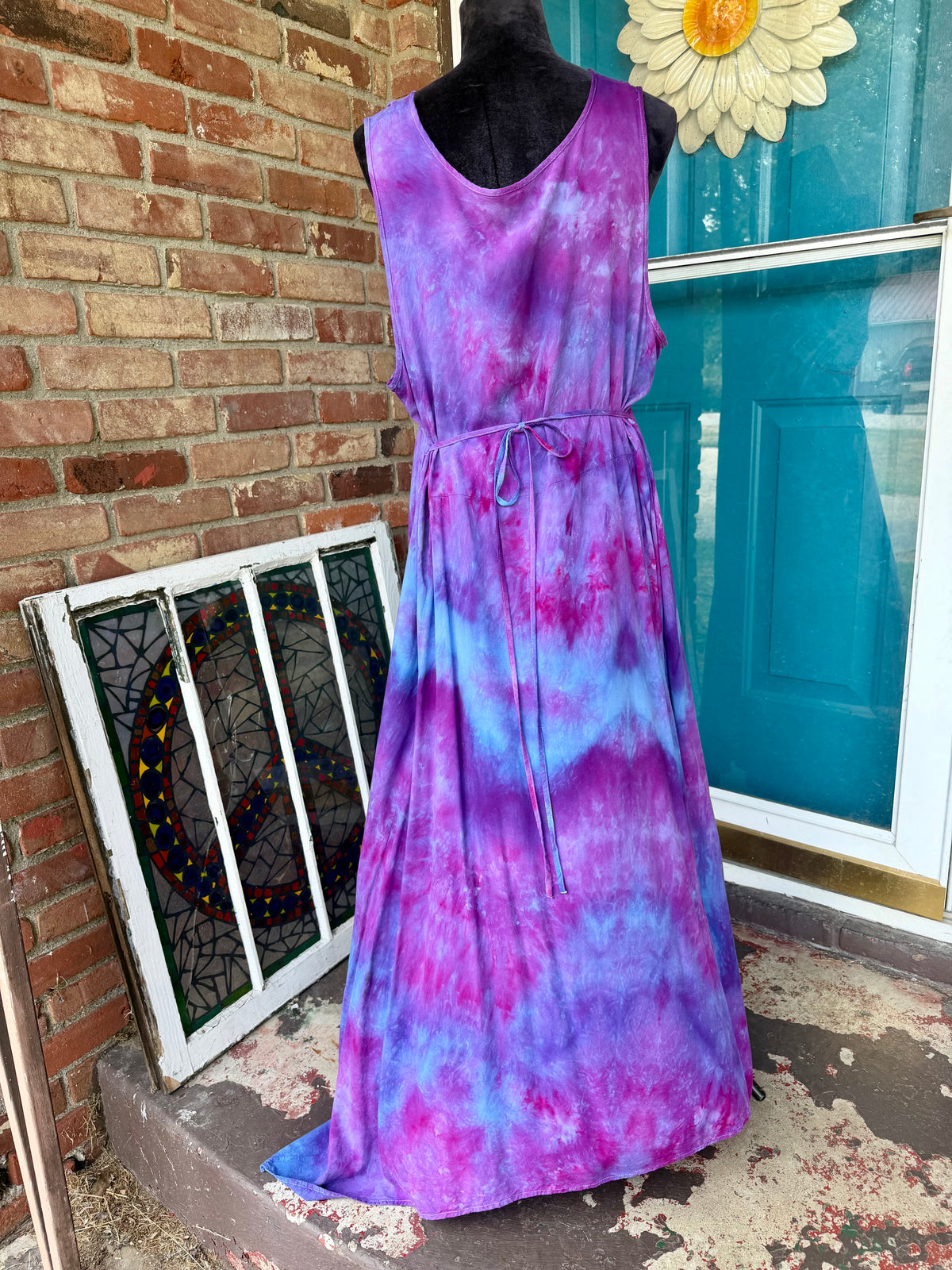 XL Amethyst Aurora Asymmetrical Dress