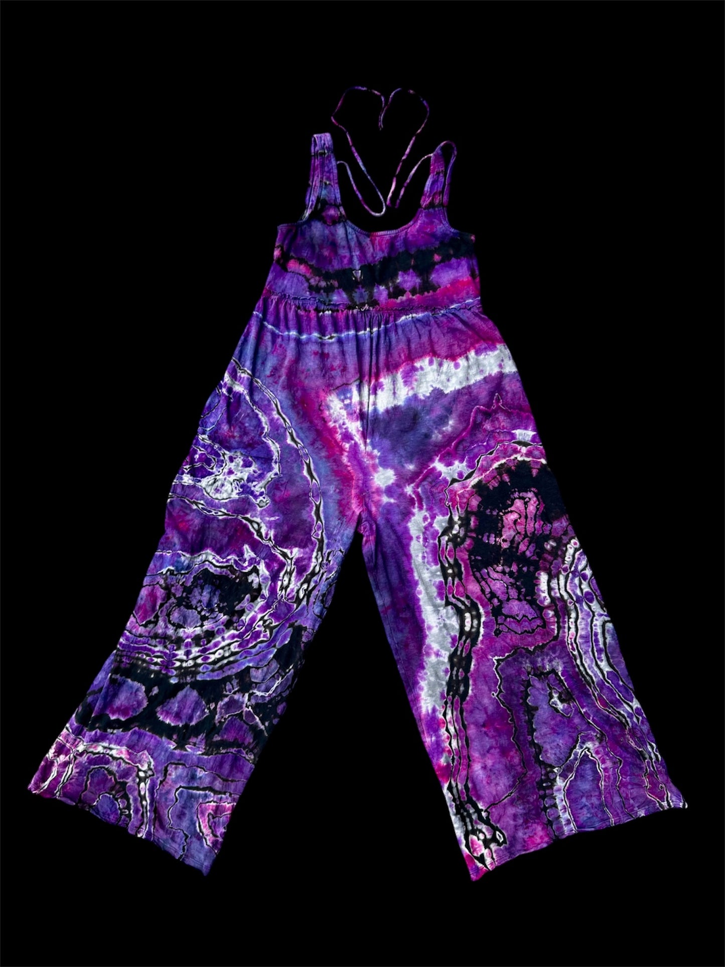 Small Amethyst Abyss – Reverse Dyed American Eagle Jumpsuit
