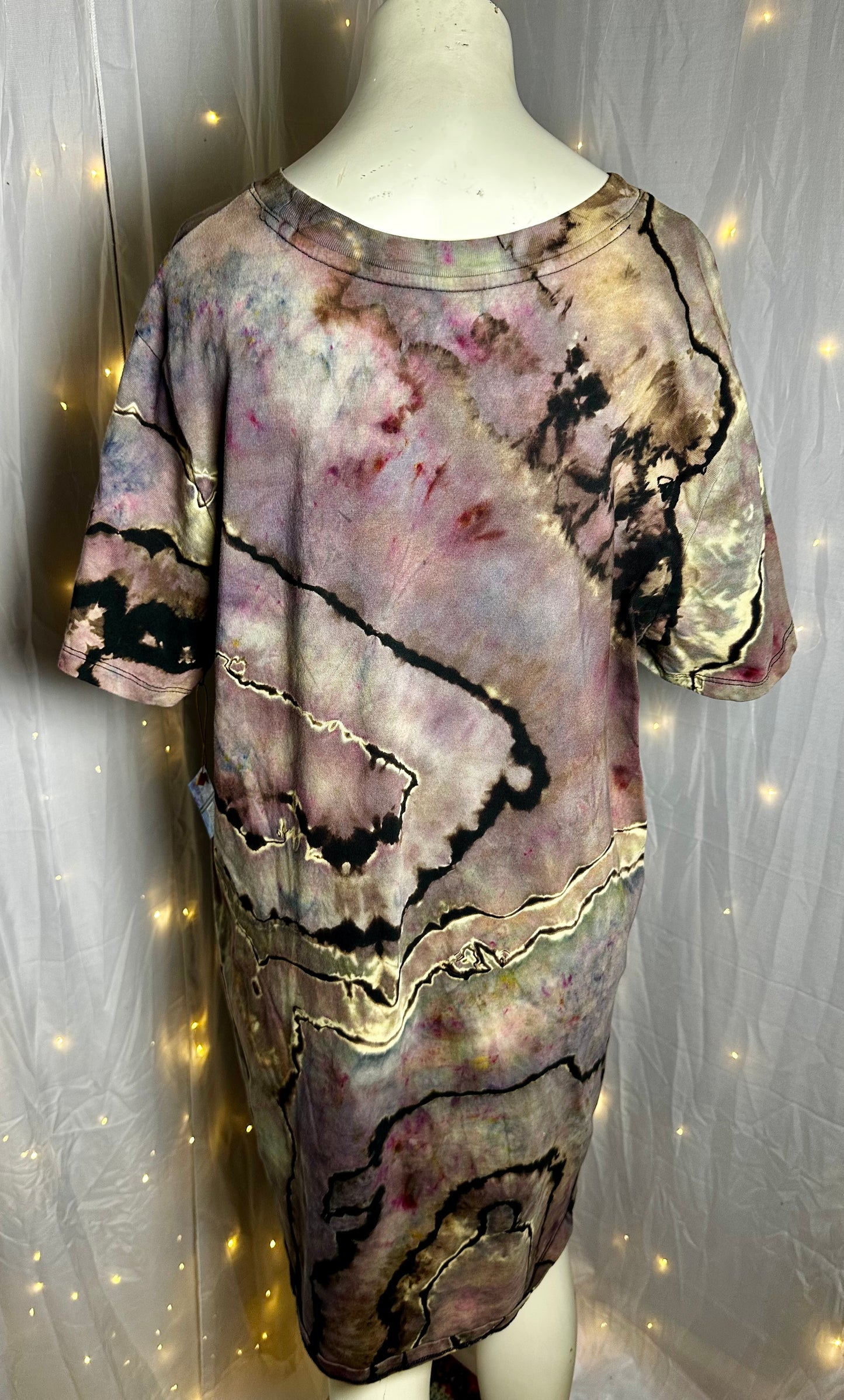Smoky Quartz Geode T-Shirt Dress