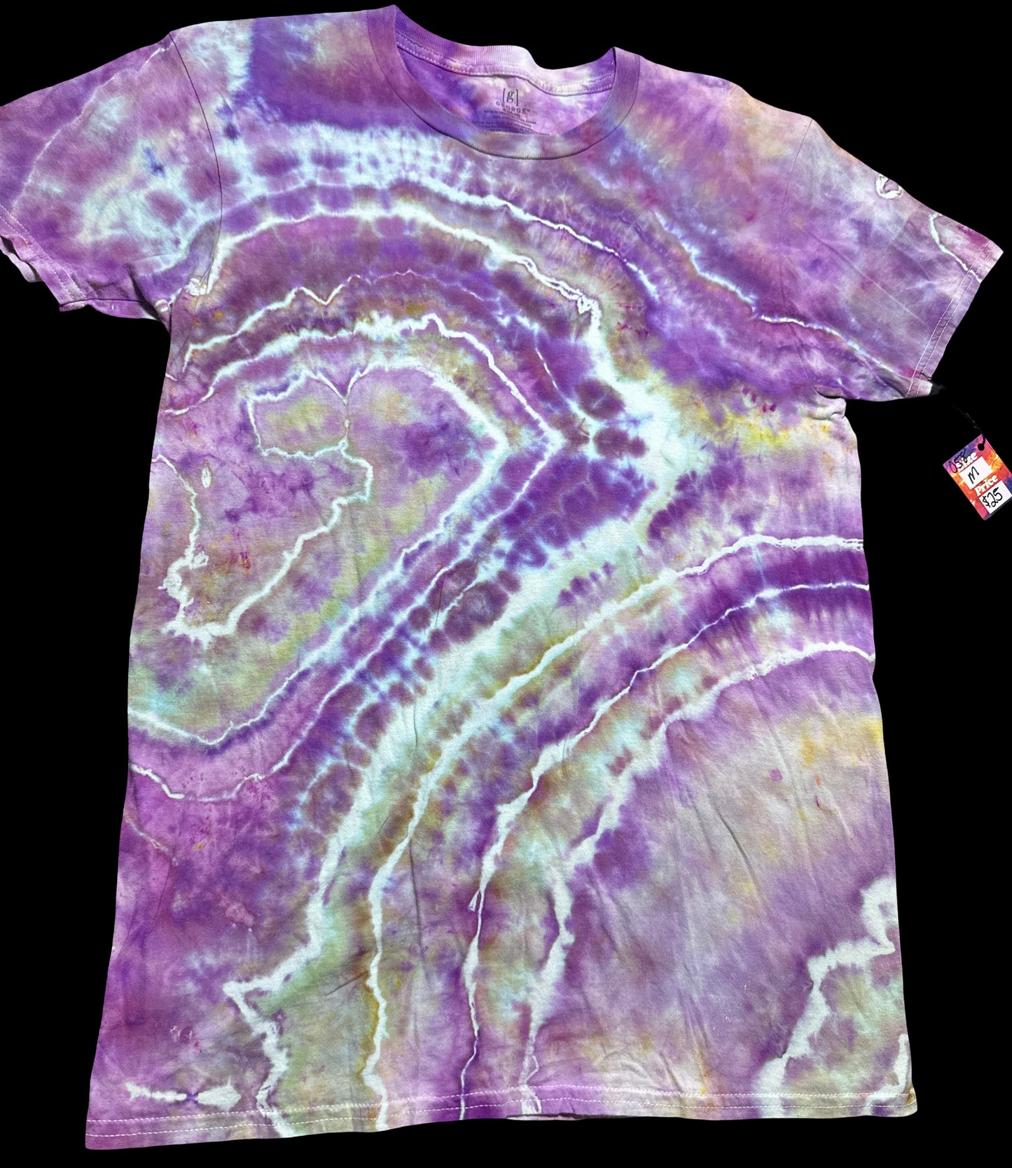 Medium Amethyst Agate Vein Tee