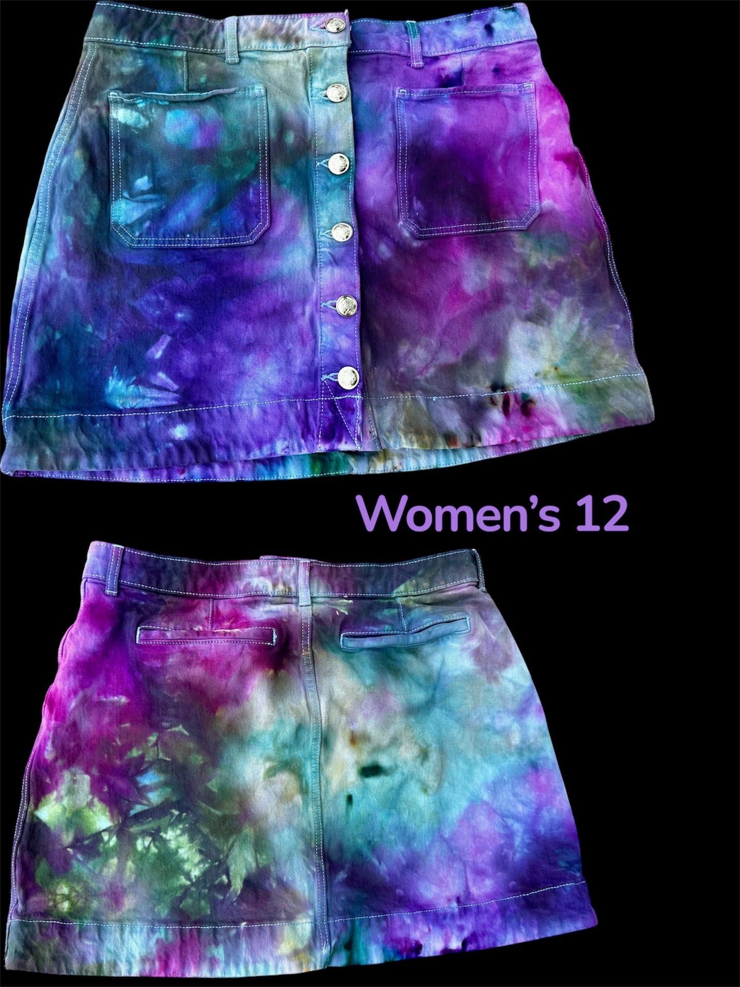 Size 12 Nebula Nights Mini Skirt