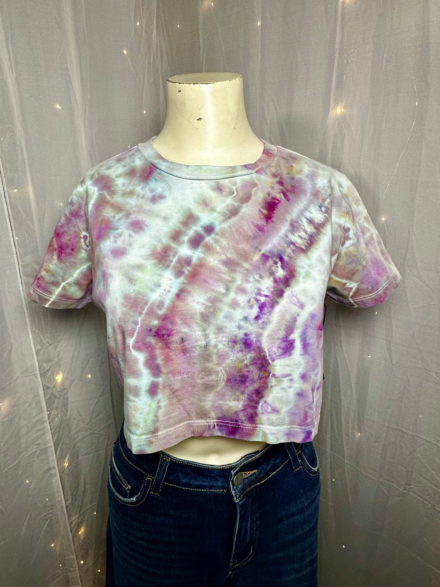 Medium Moonlit Orchid Crop Top