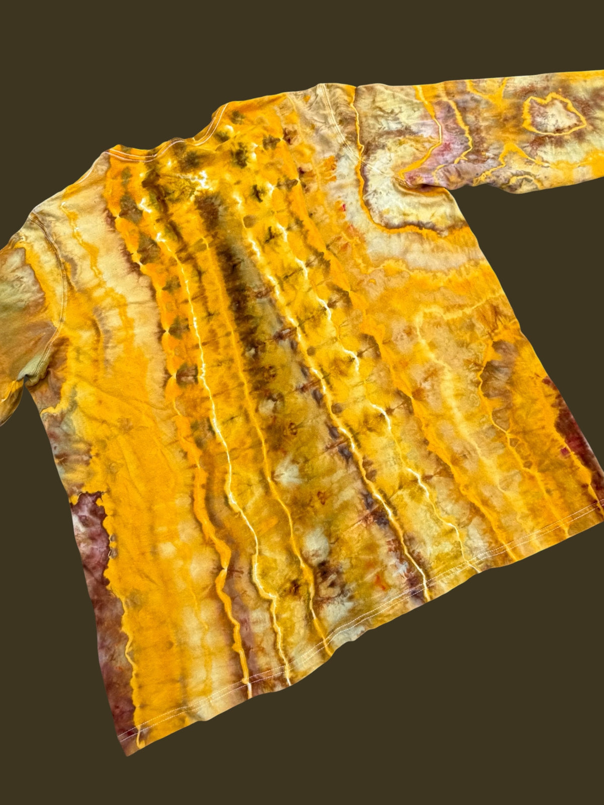 3XL Golden Citrine Long Sleeve Tee