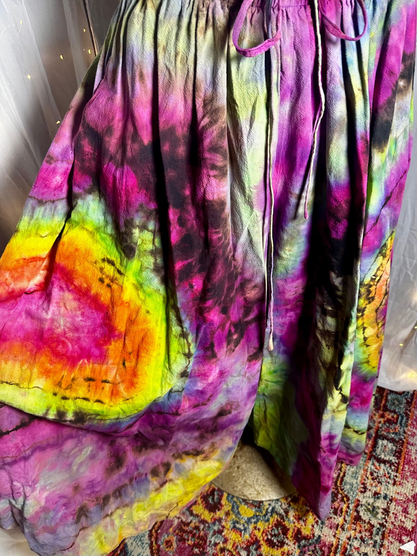 Radiant Aurora Wide Let Pants waist 28in-44in
