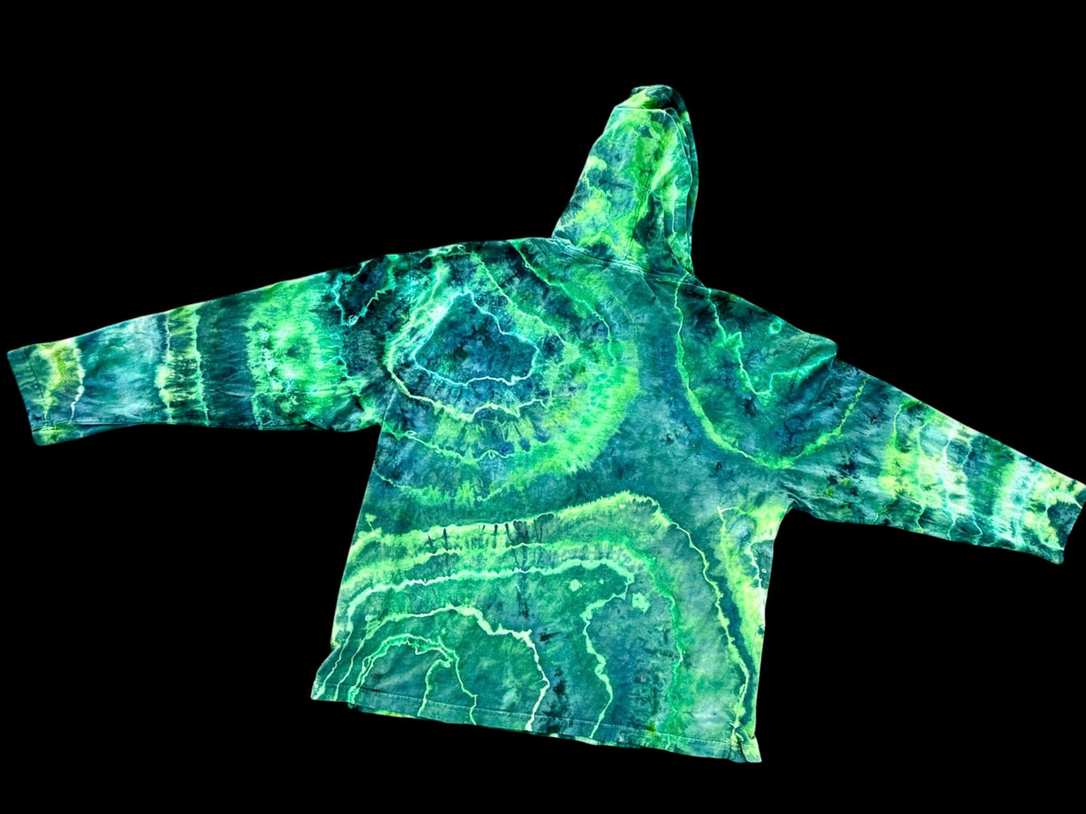 XL Emerald Galaxy Hooded Tee