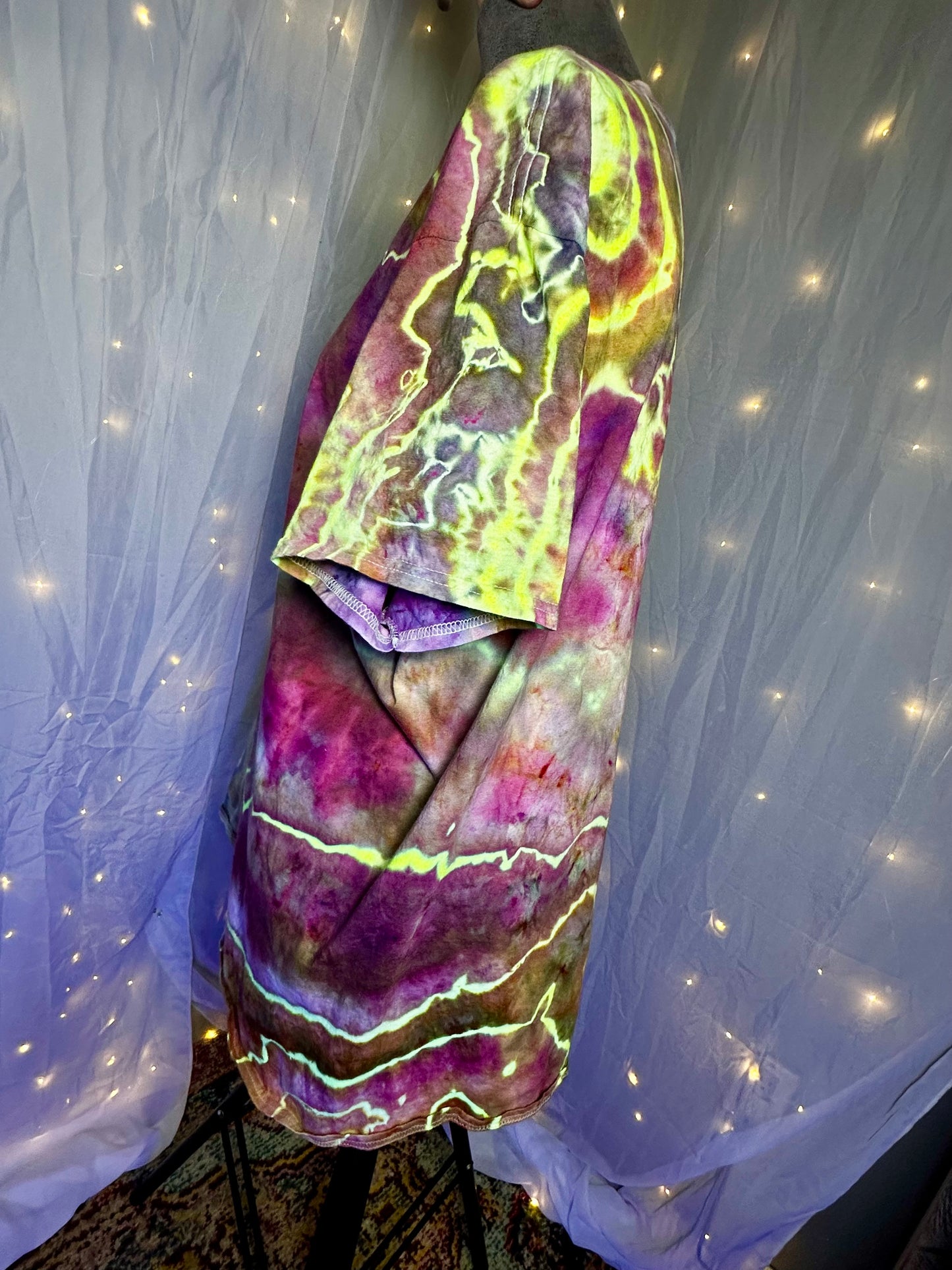 XL Midnight Voltage Tee *UV REACTIVE*