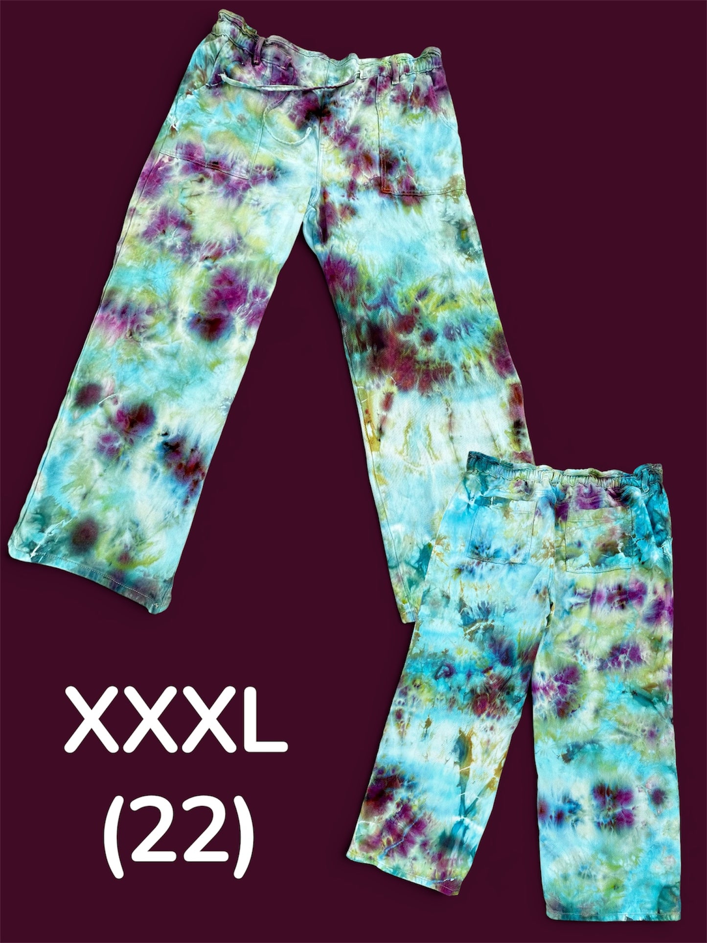 XXXL (22) Wildflower Lagoon Pants