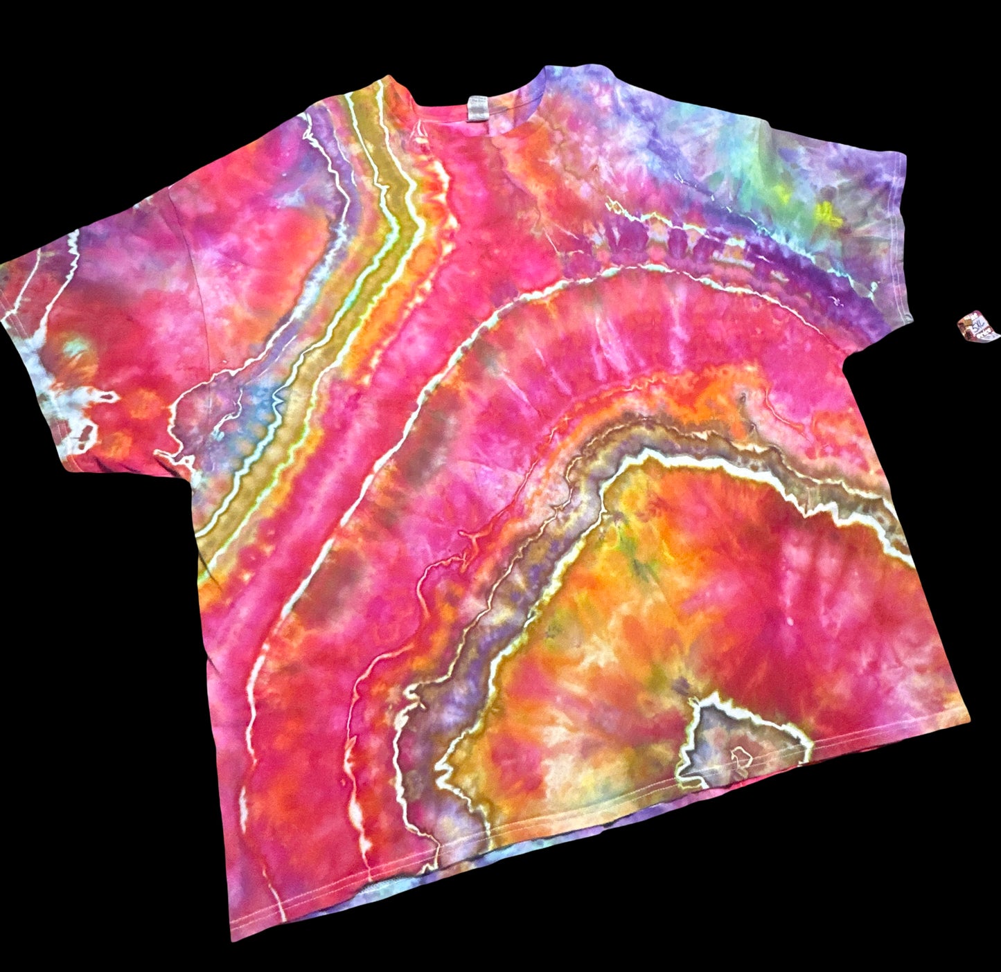 5XL Acid Rainbow Tee