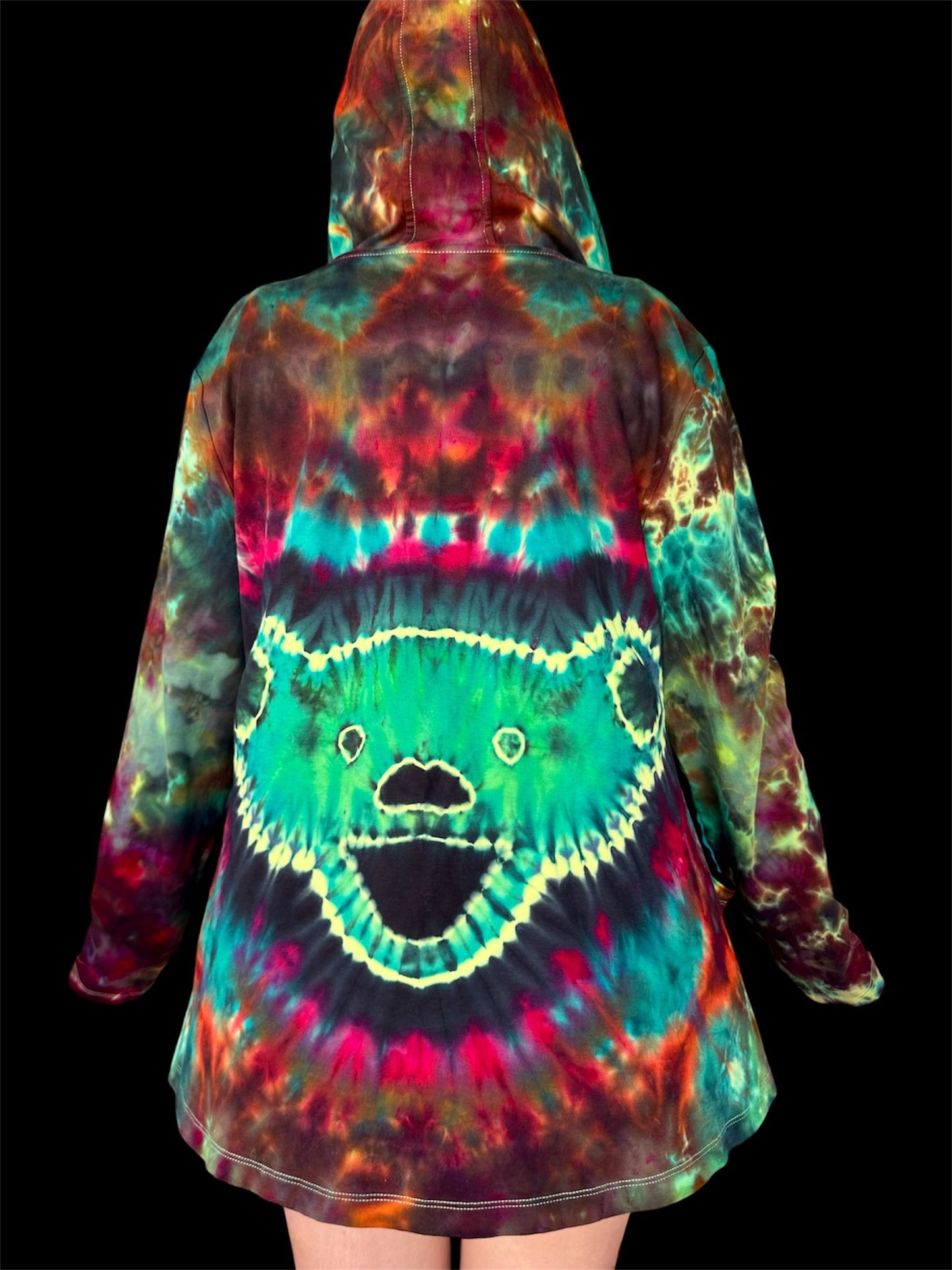 Woman’s Medium Groovin’ Bear Cardigan Jacket