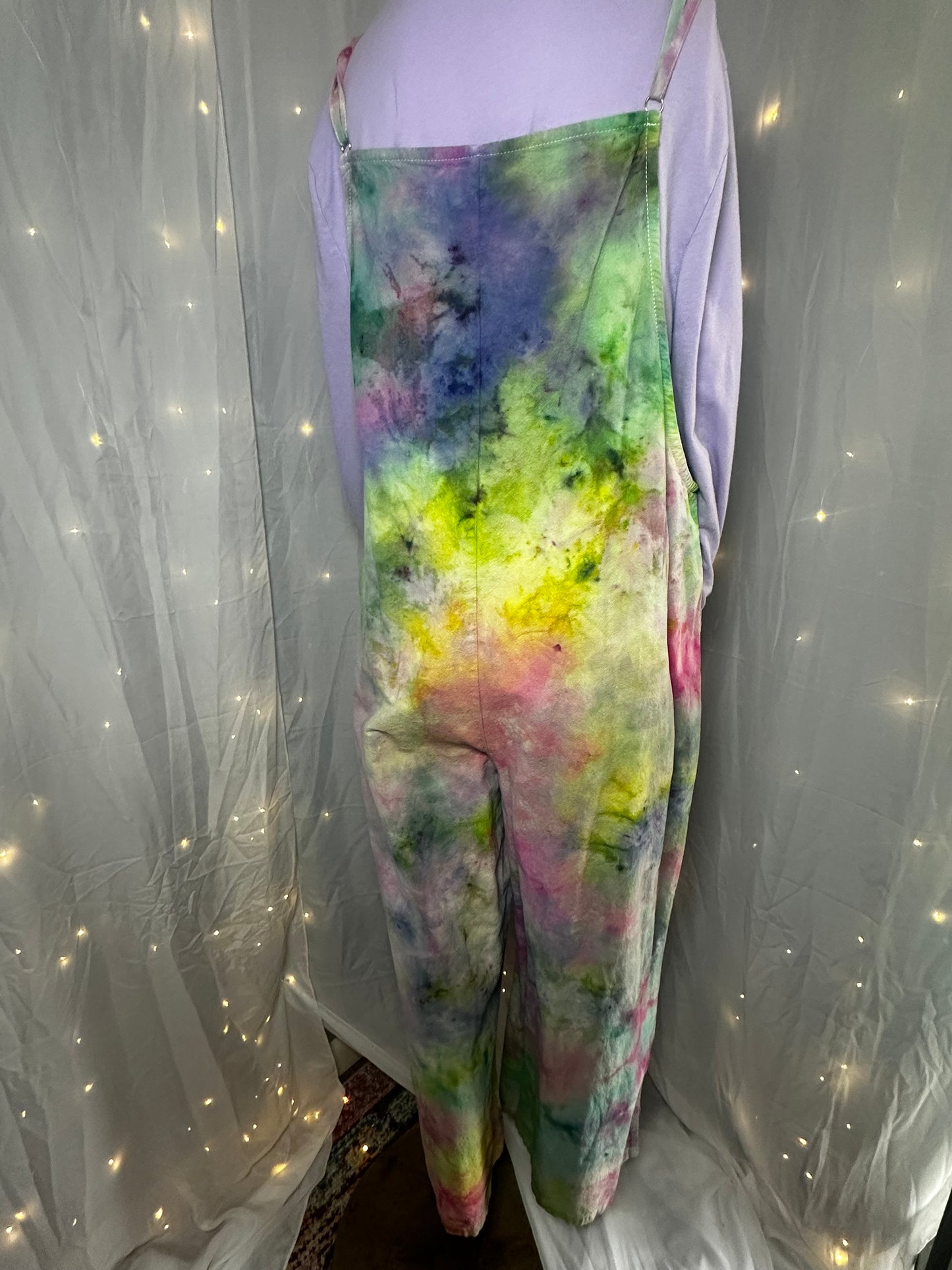 2XL Wildflower Watercolor Cottom Bibs
