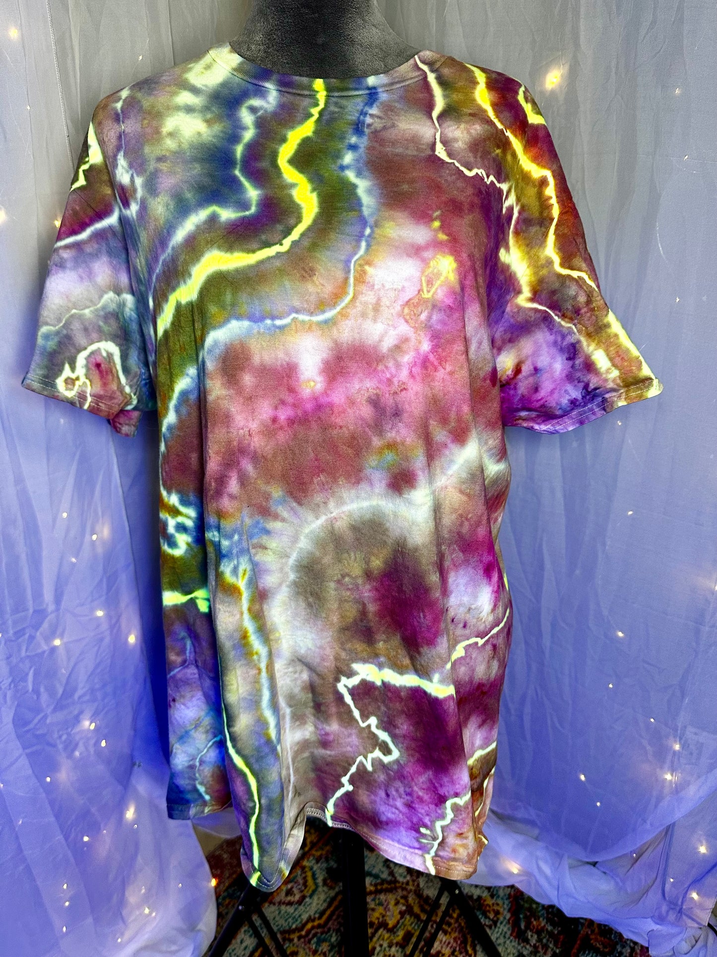 XL Midnight Voltage Tee *UV REACTIVE*