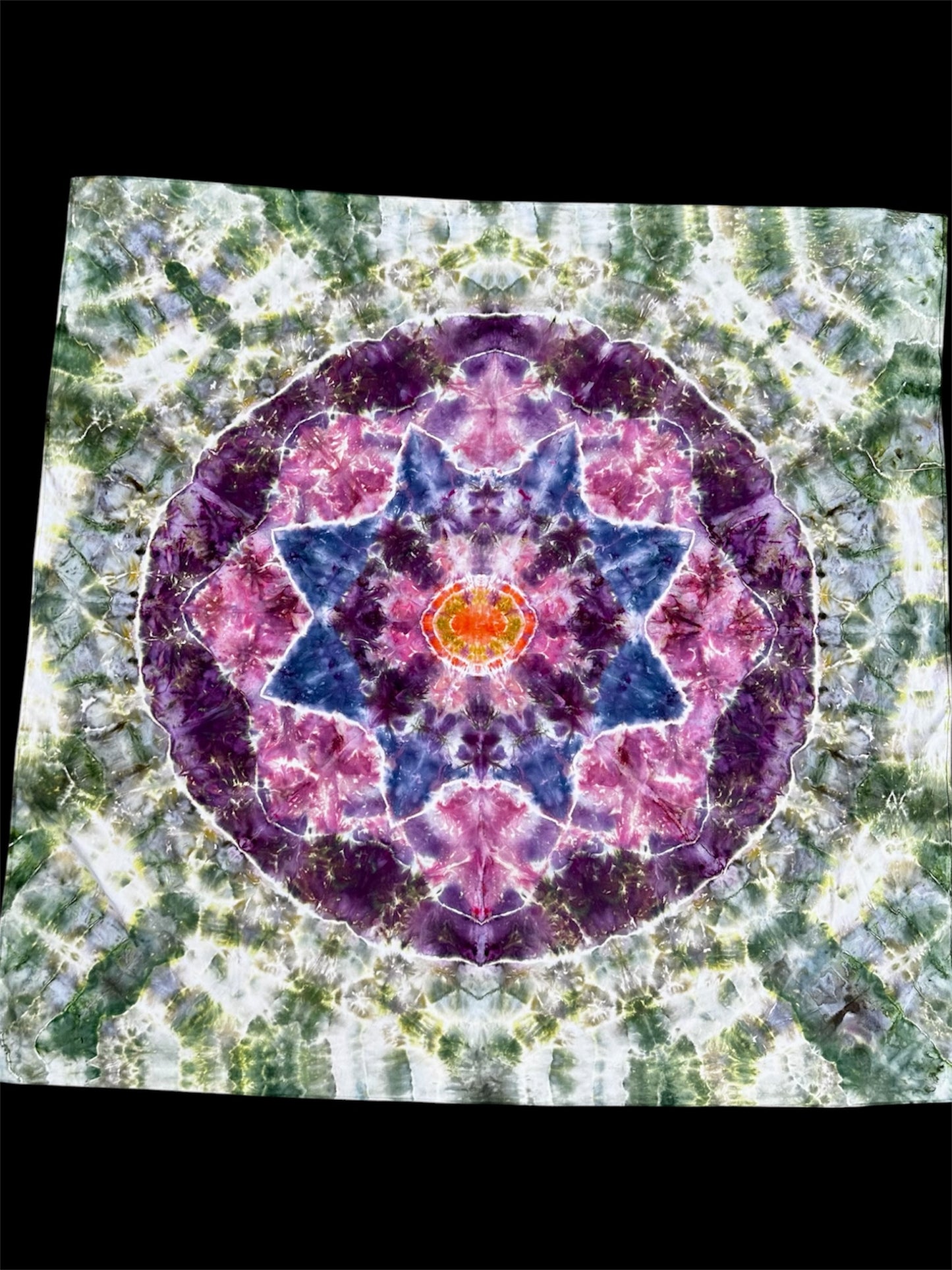 Violet Compass Tapestry