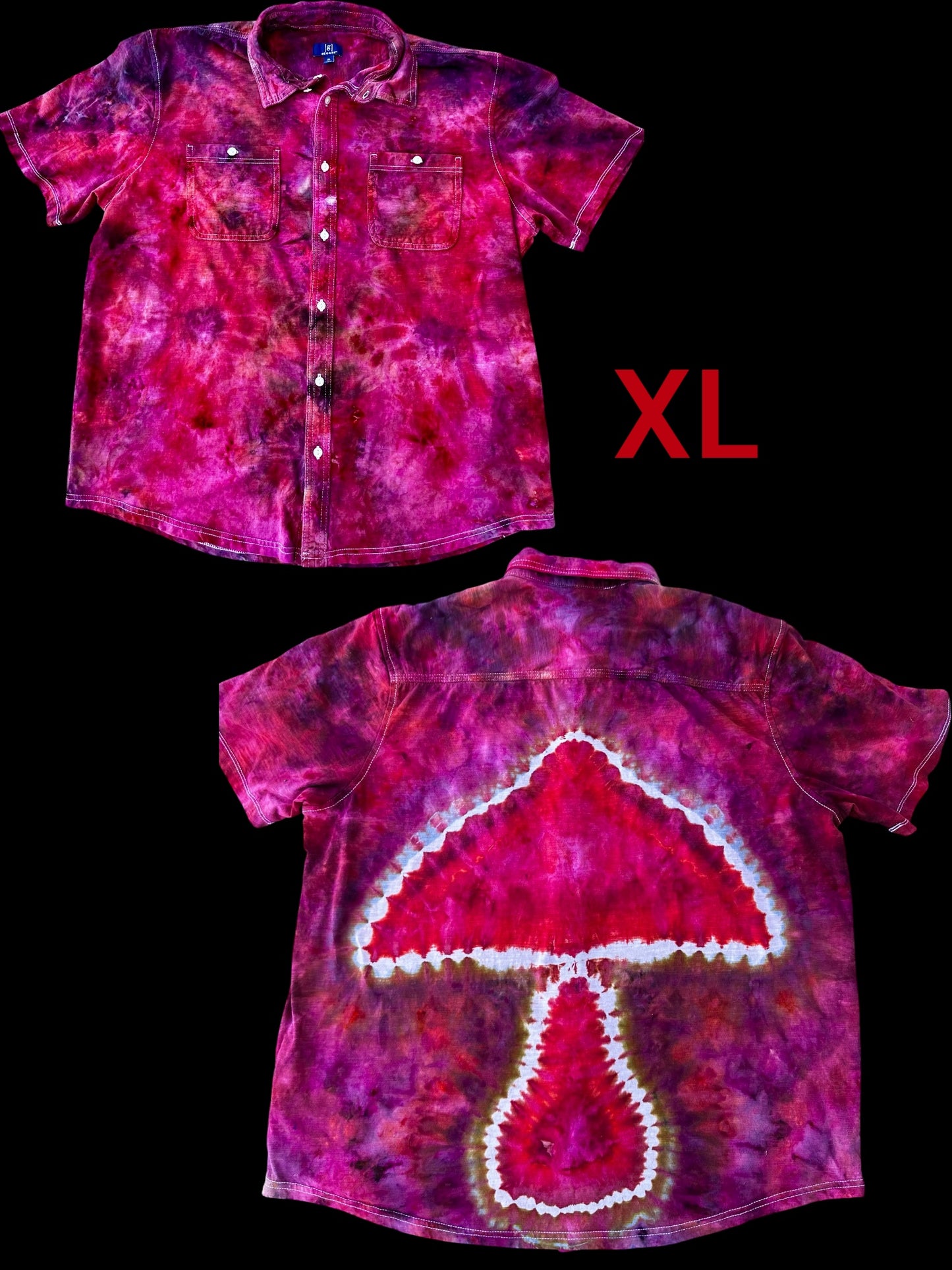 XL Inferno Shroom Button Down