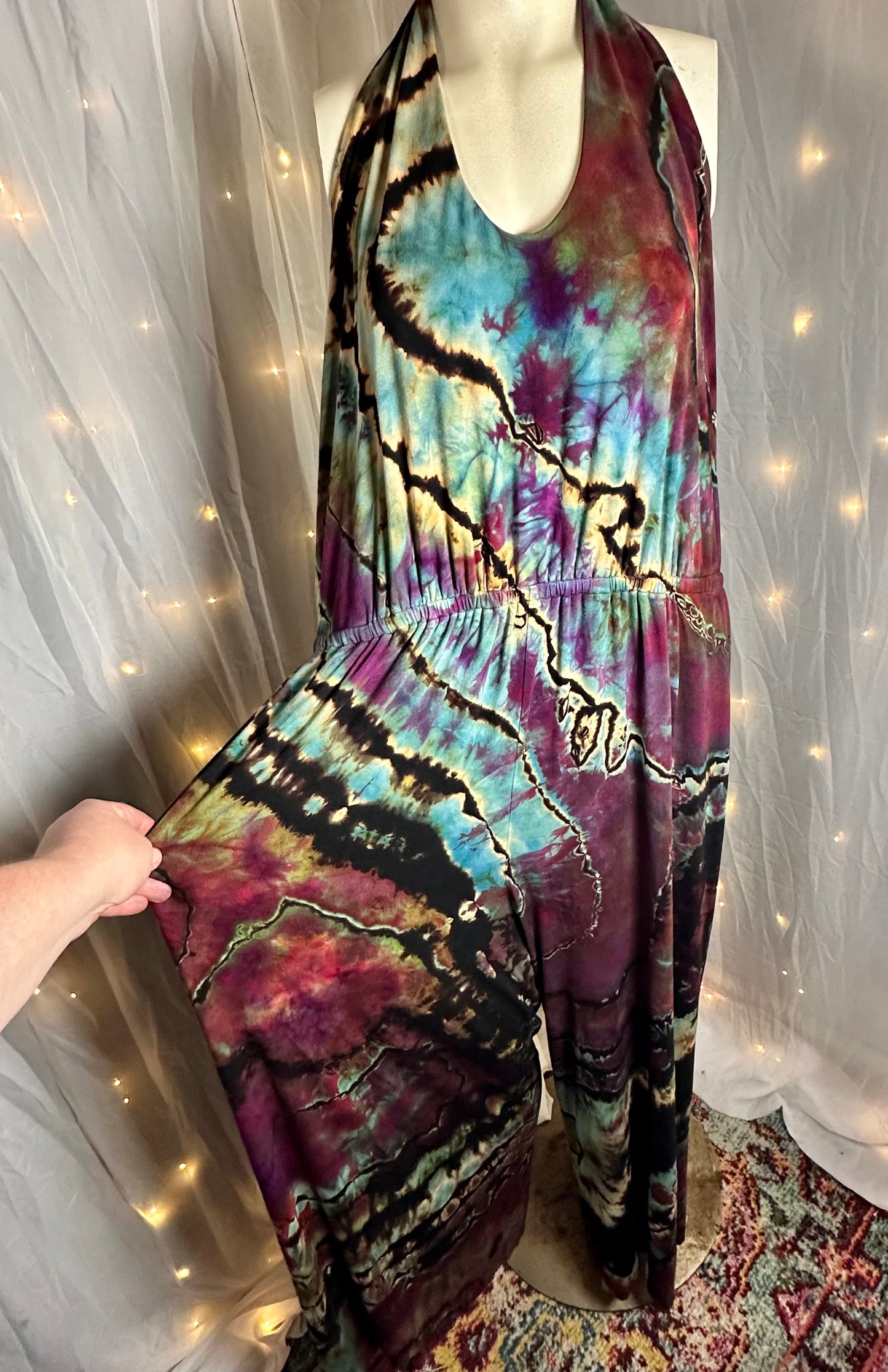2X Galactic Geode Halter Jumper