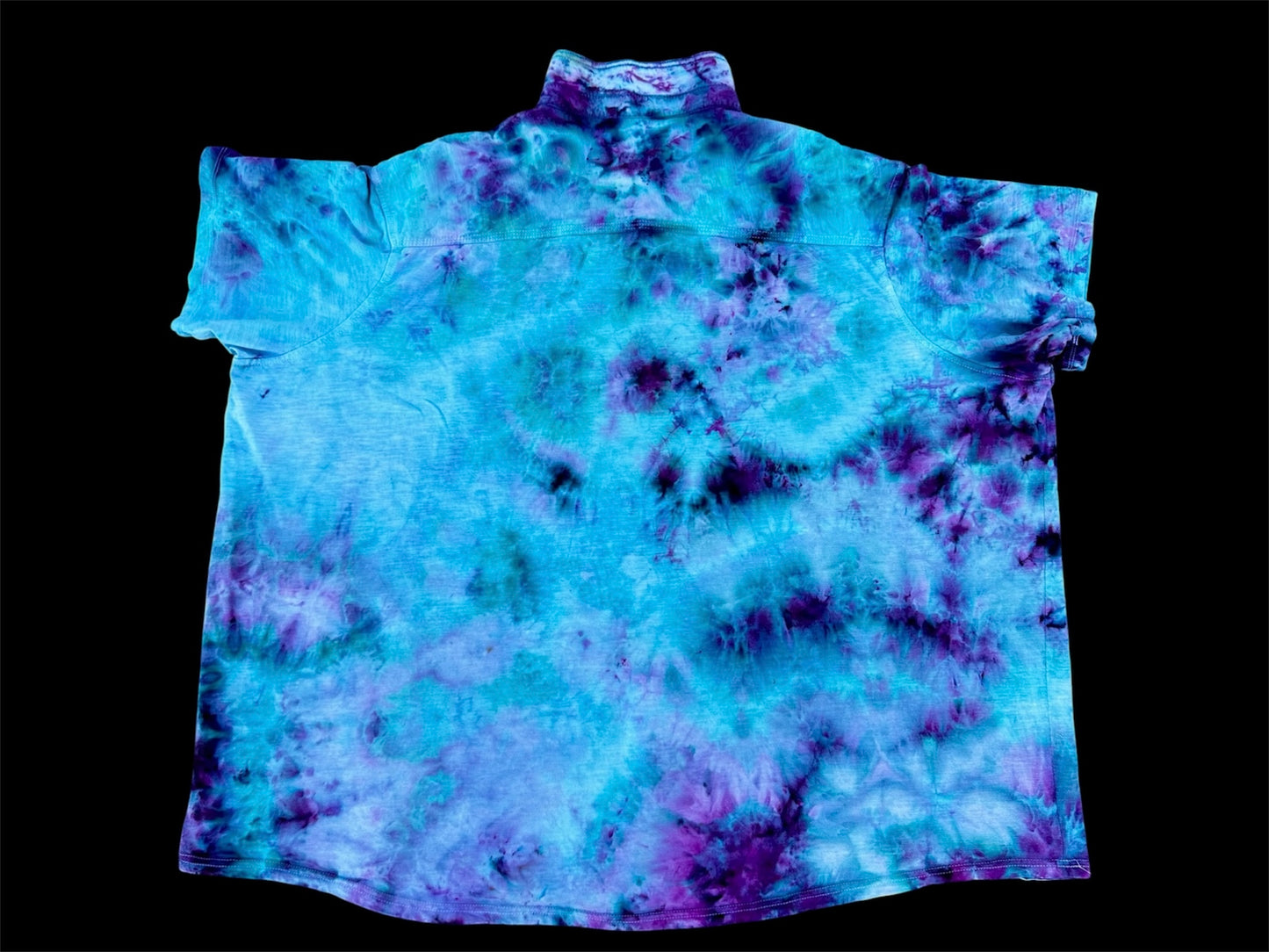 5XL Aurora Galaxy Button Down