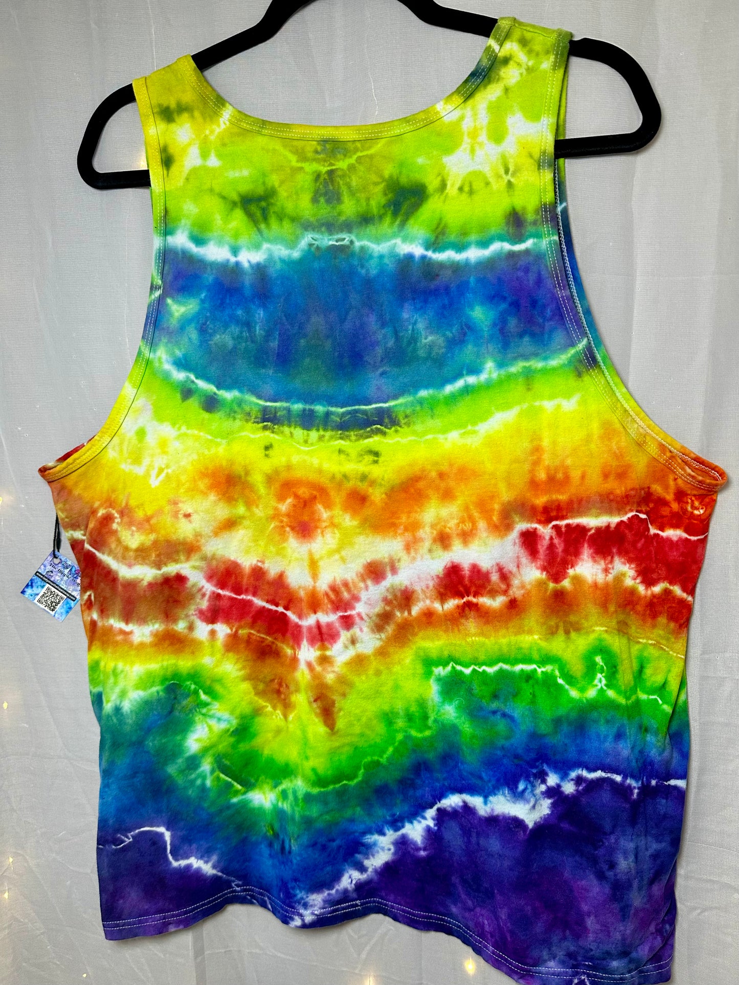 Large Rainbow Horizon Tank Top