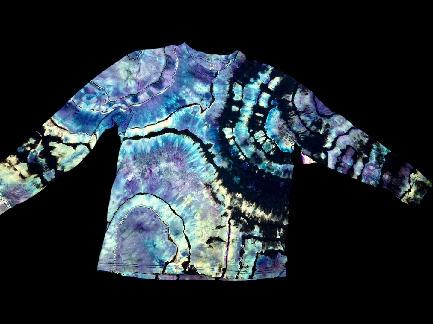 XL Neptune Nights Geode Long Sleeve Tee