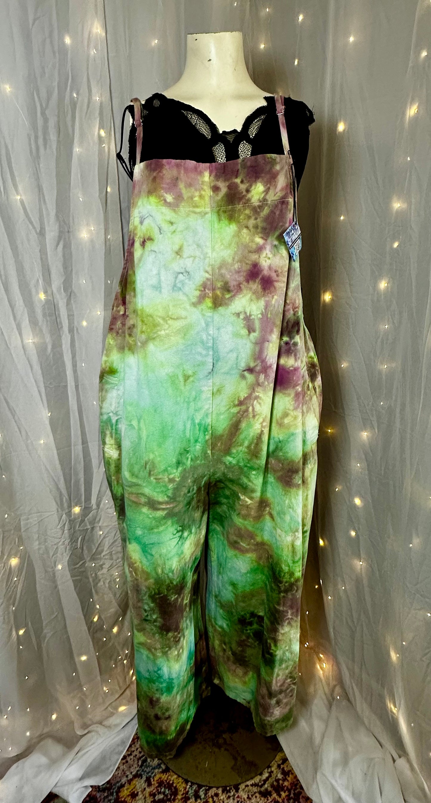 3X Emerald Moss Dream Bibs