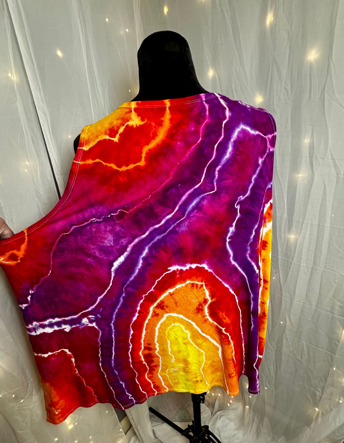 3X Sangaria Sunset Flowy Tank Top