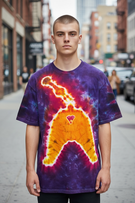 Large Fireball Fur Butt Blast Tee