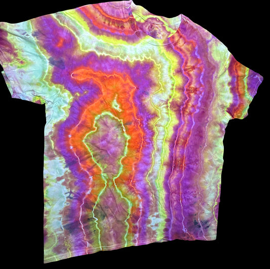 2XL Neon Halloween Geode Rift Tee