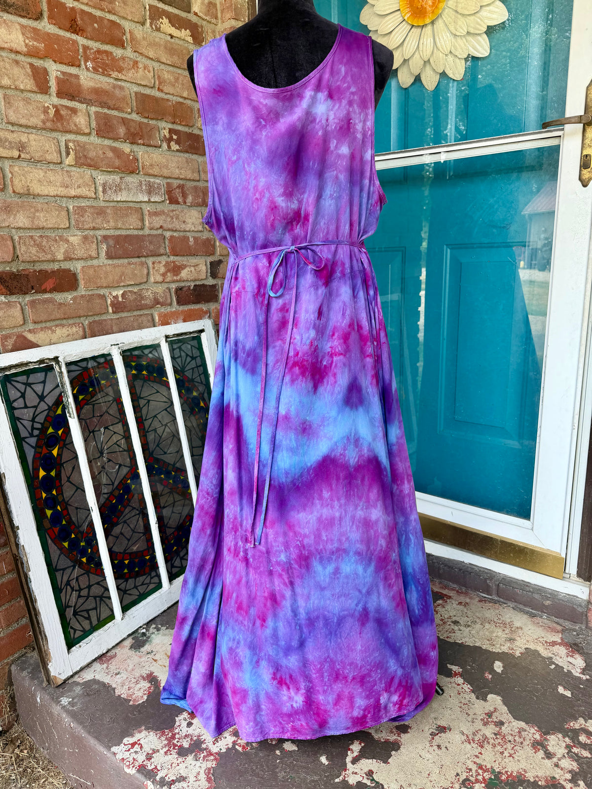XL Amethyst Aurora Asymmetrical Dress