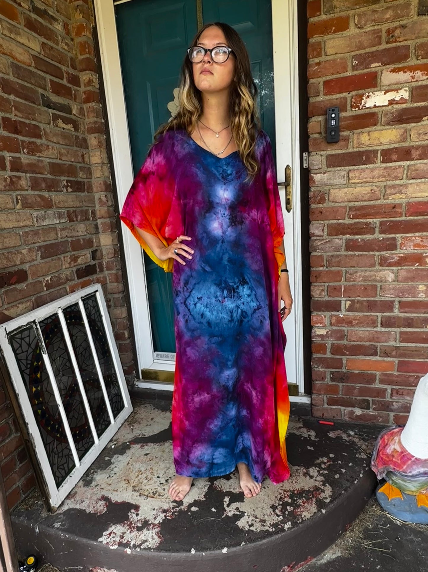 One Size Sunset Dreams Kaftan