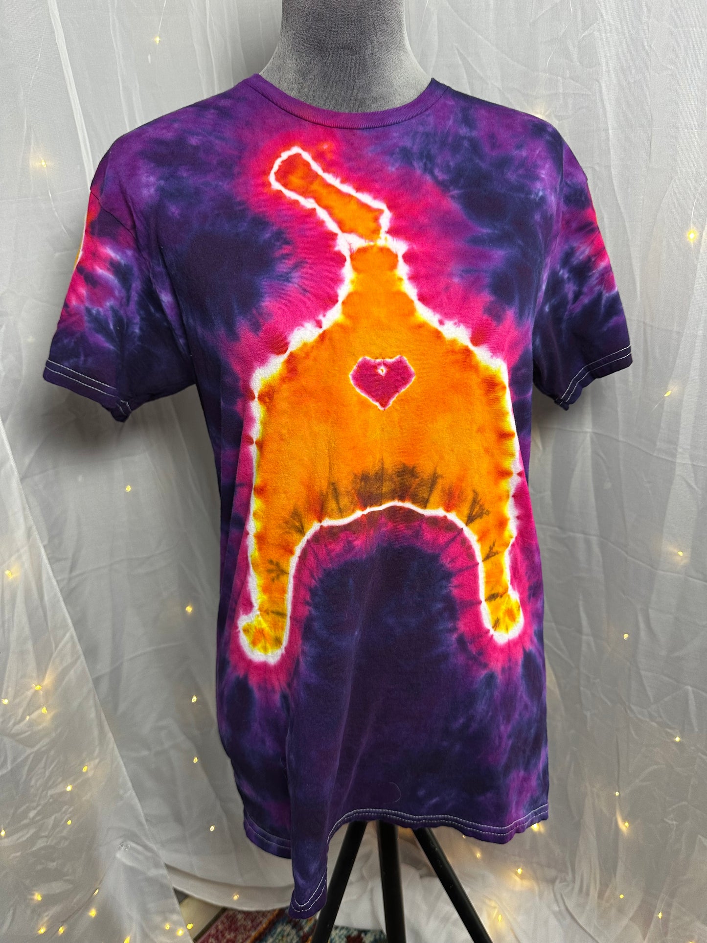 Medium Inferno Kitty Booty Tee (Cat Butt)