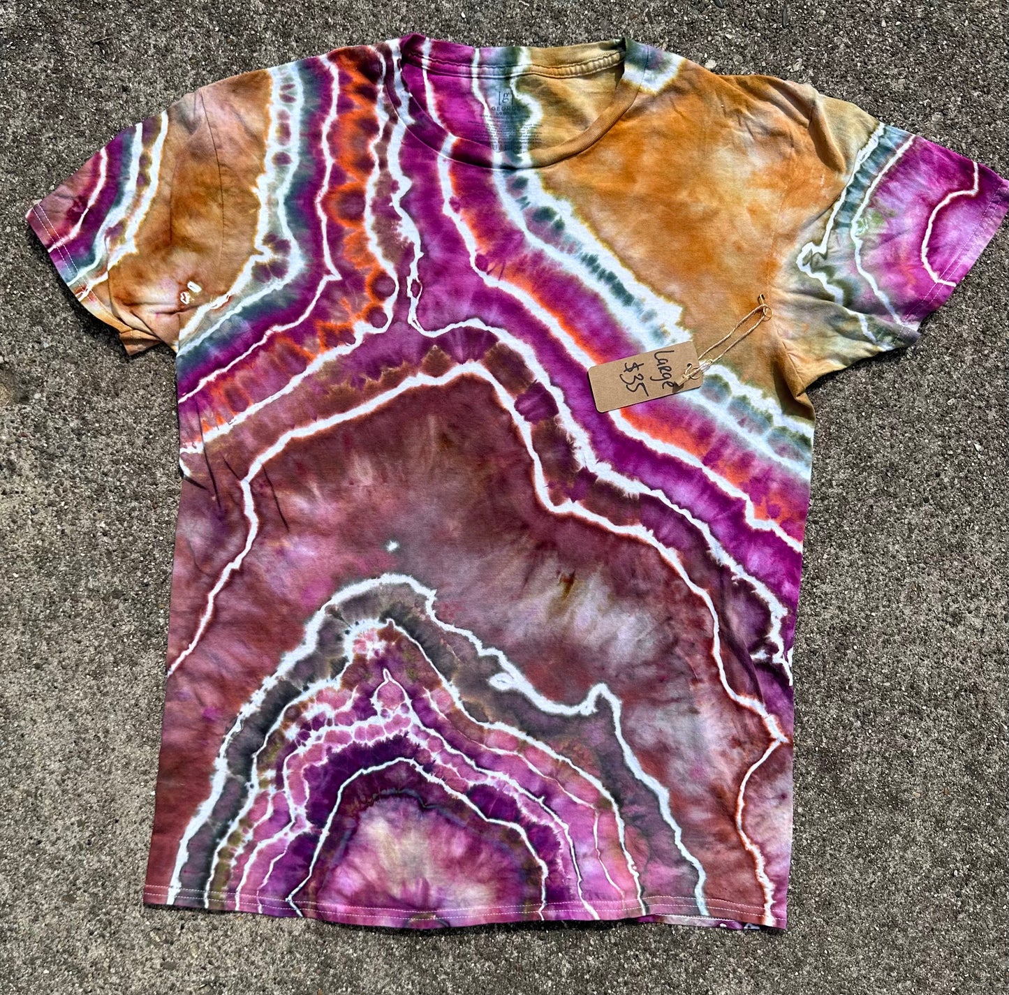 Large Fall Geode Tee🍂