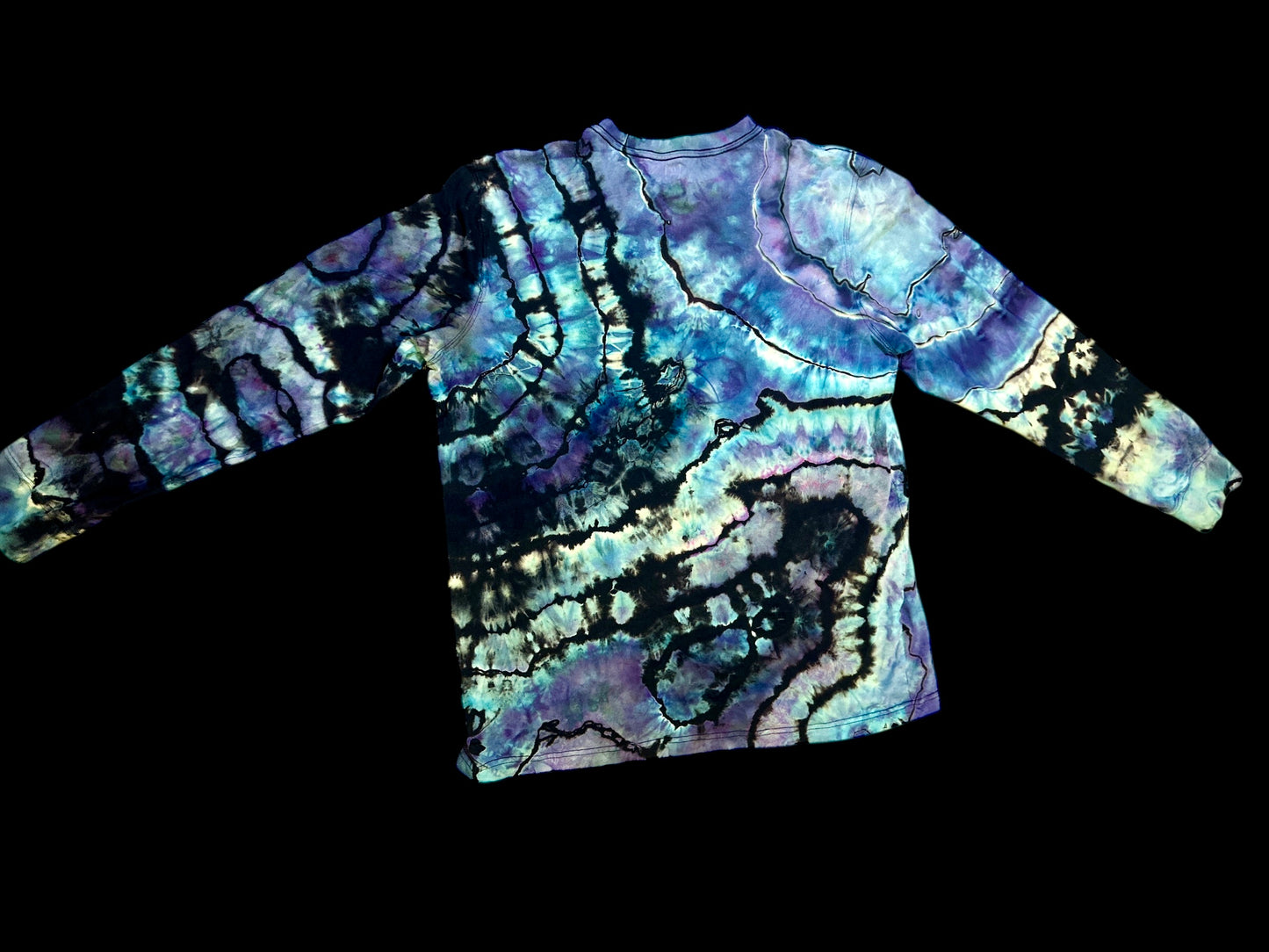XL Neptune Nights Geode Long Sleeve Tee