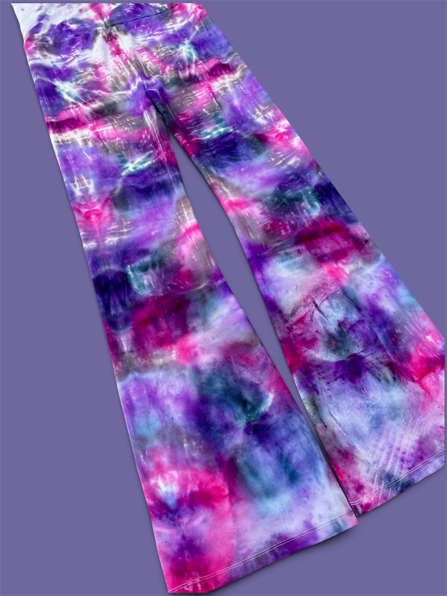 Large Amethyst Aurora Yoga Pants