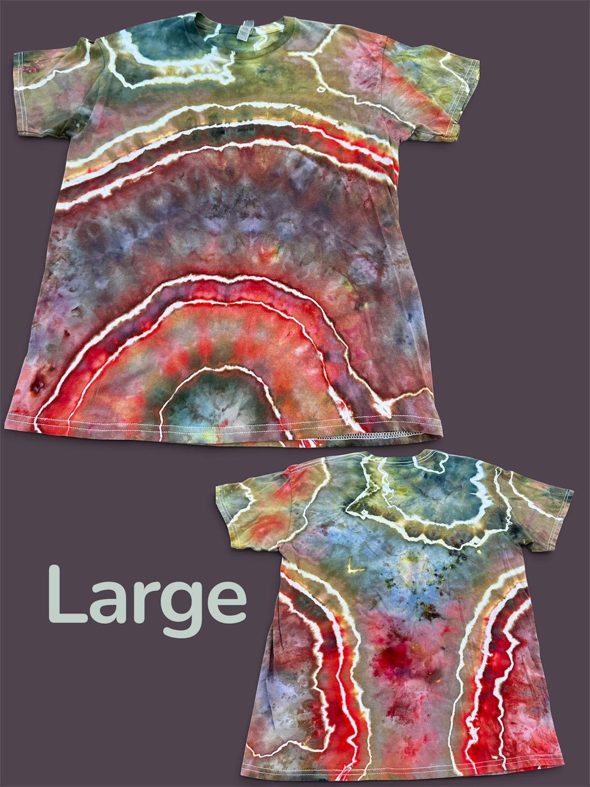 Large Volcanic Rainbow Tee