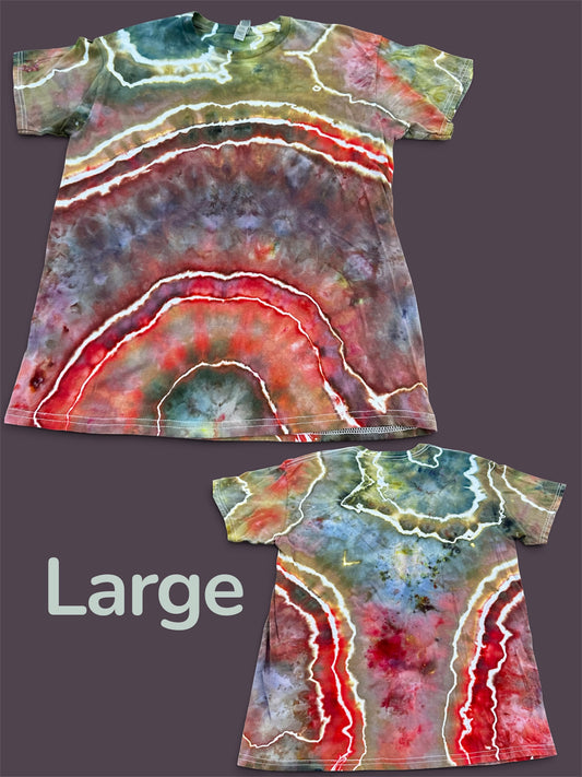 Large Volcanic Rainbow Tee