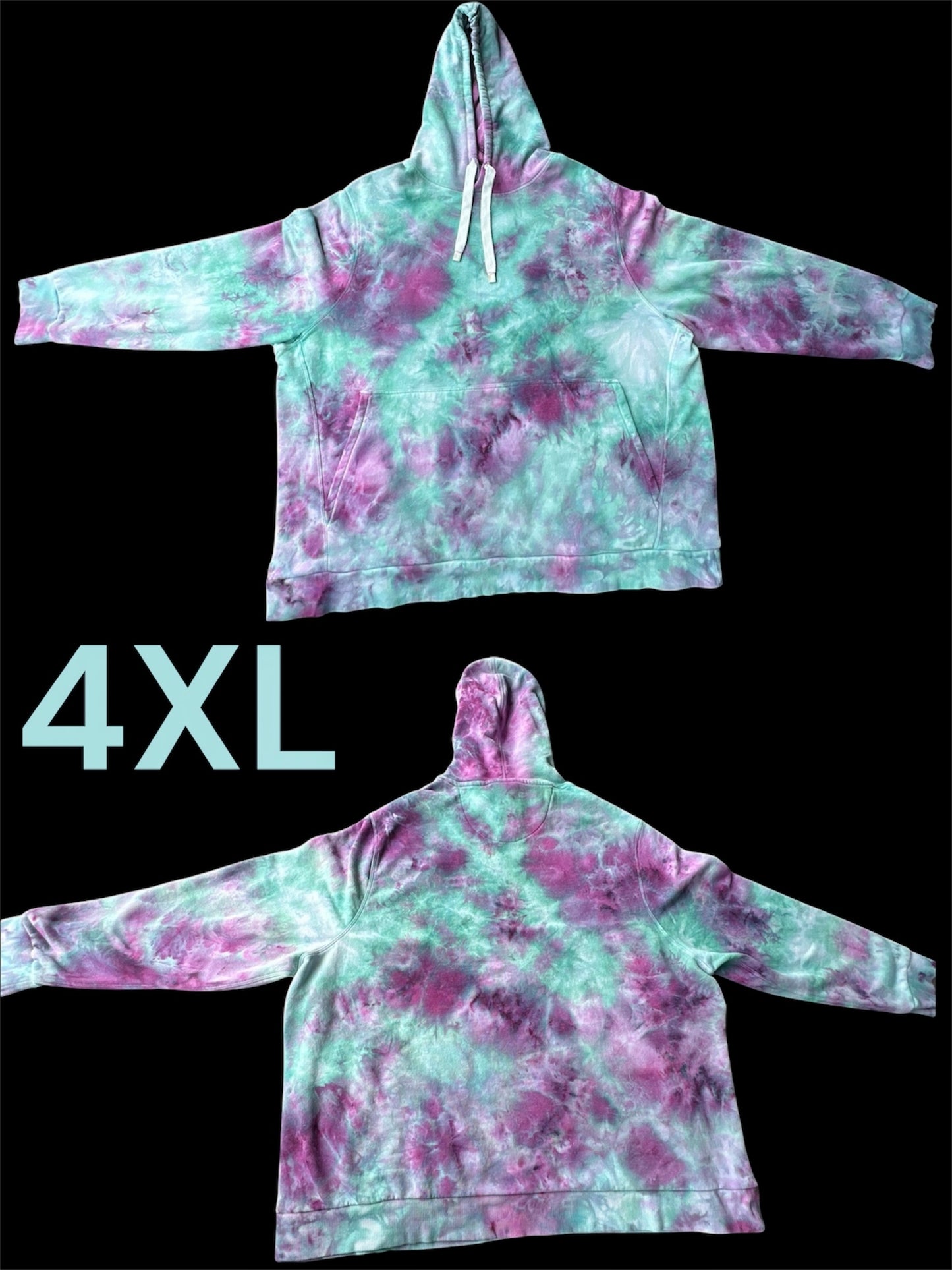 Blooming Nebula Hoodie: Medium, Large, 3XL, 4XL