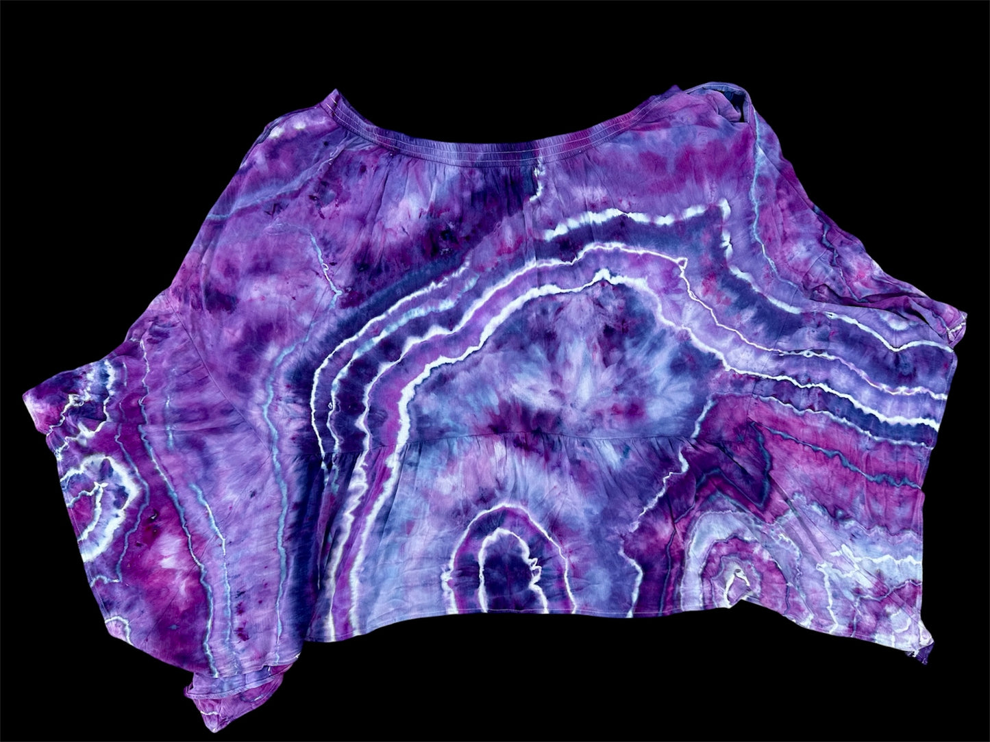 Torrid 6X (30) Amethyst Cascade Skirt