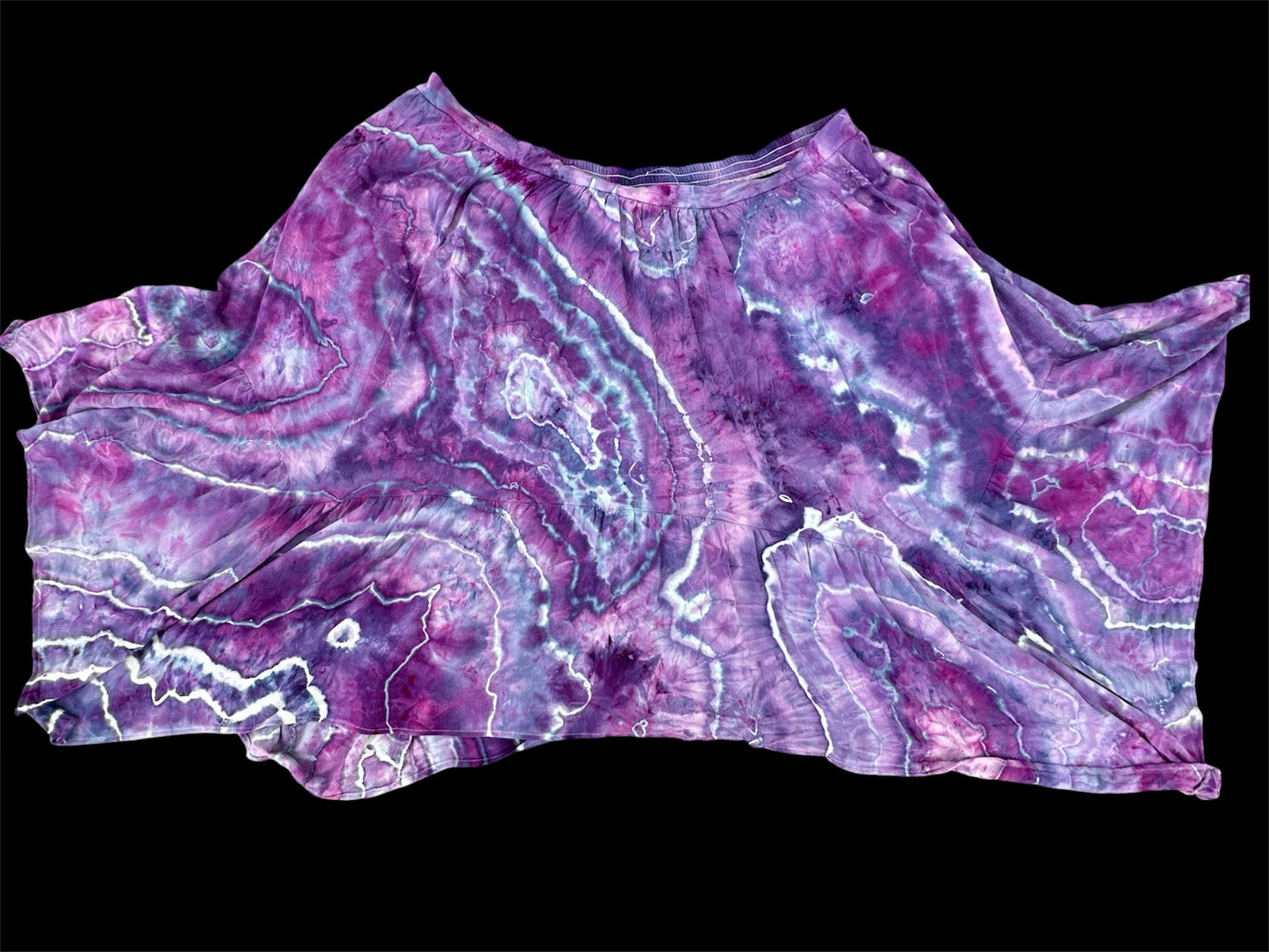 Torrid 6X (30) Amethyst Cascade Skirt