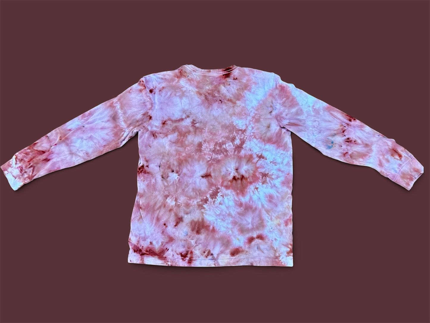 Large Rosewood Mist Long Sleeve Tee 