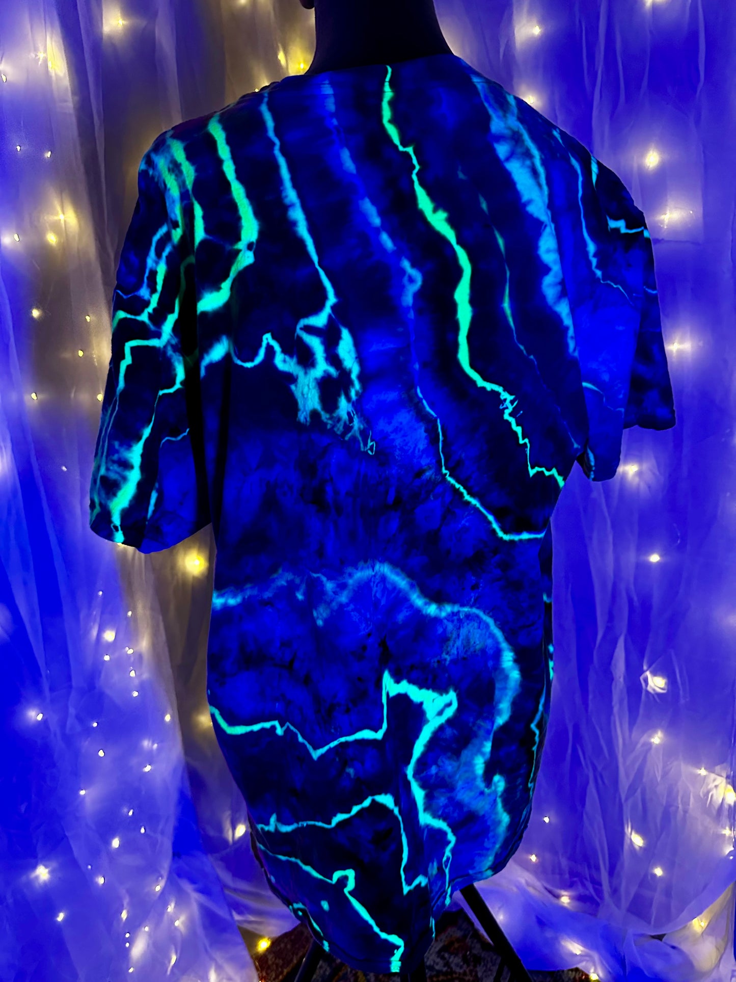 XL Midnight Voltage Tee *UV REACTIVE*