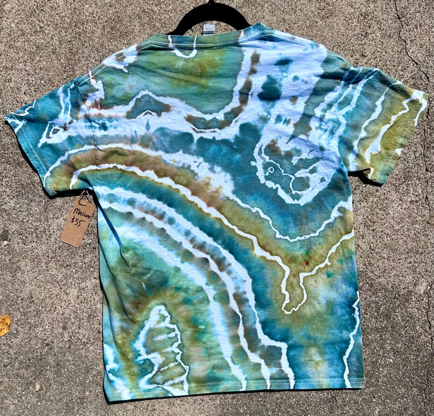 Medium Teal/Green/Bronze Tee 🏝️