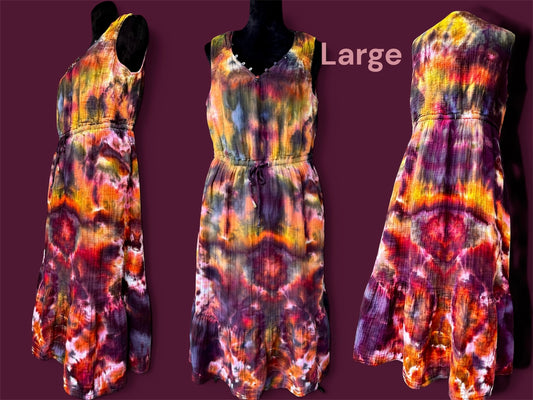 Large Wildfire Amethyst Dress