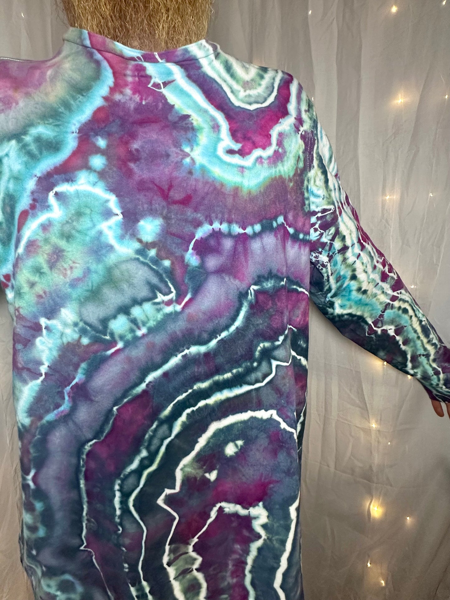 2XLT Galaxy Tide Geode Long Sleeve Tee