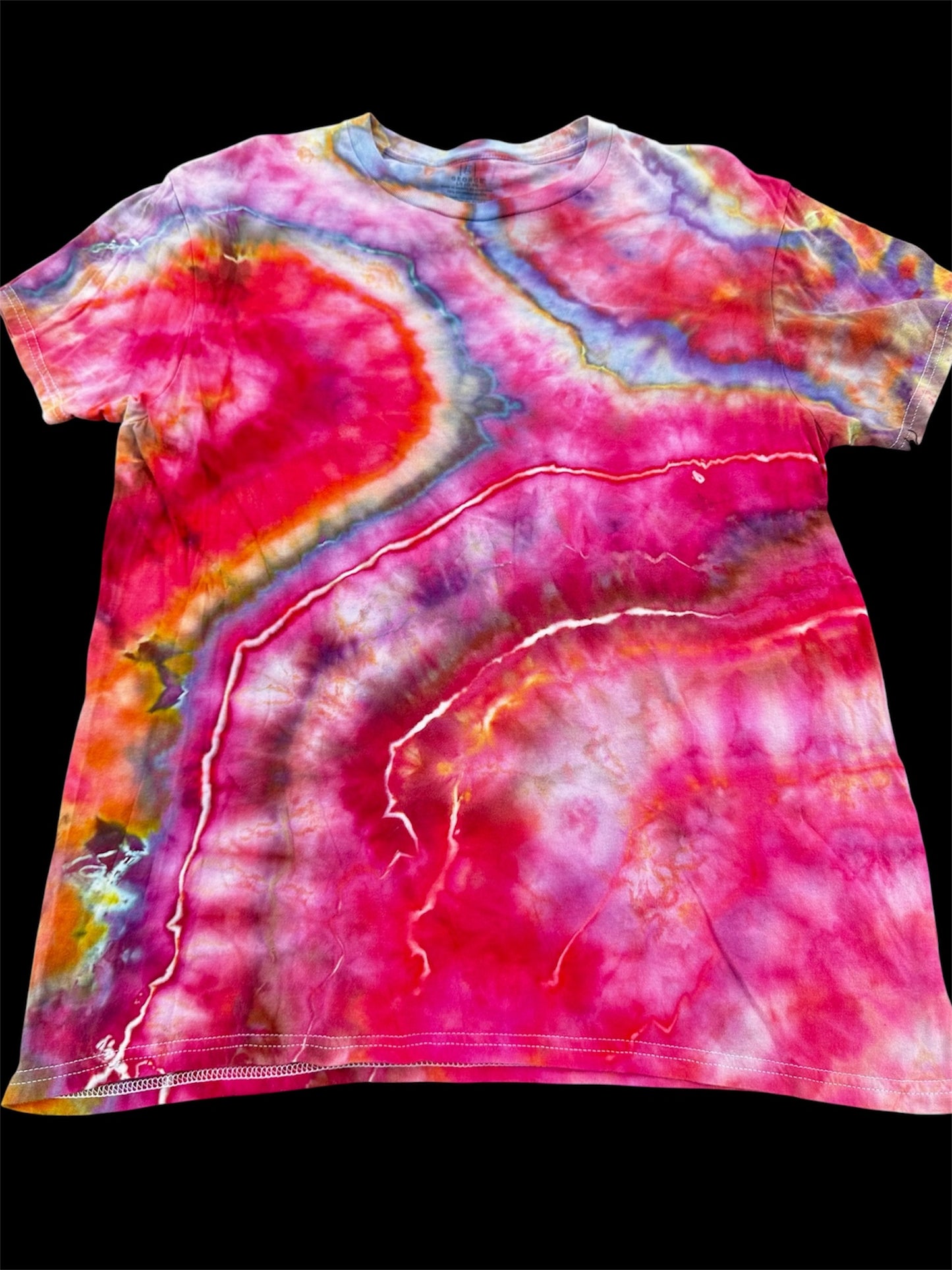 Large Trippy Rainbow Melt Tee