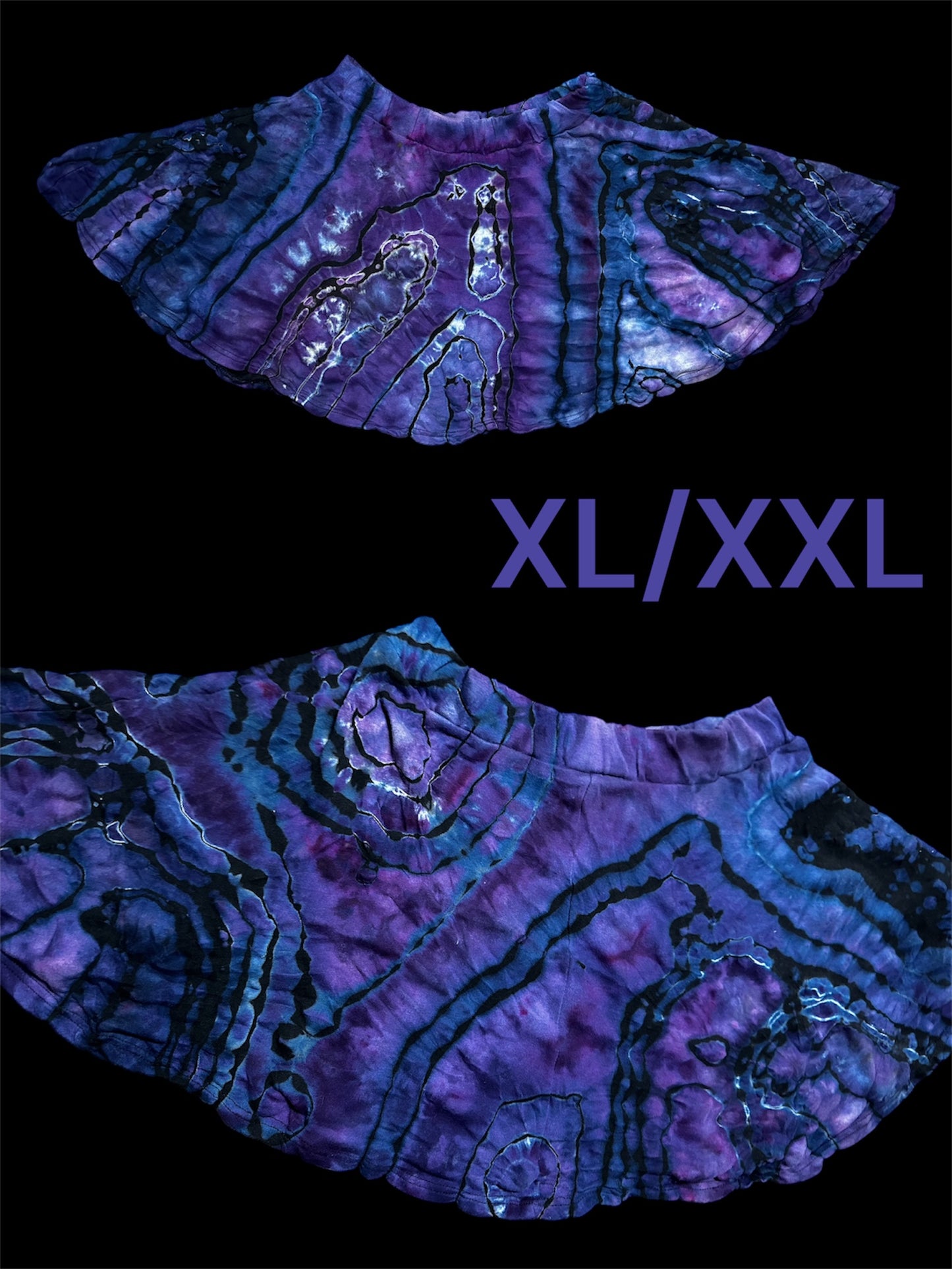 XL/XXL Cosmic Agate Skater Skirt