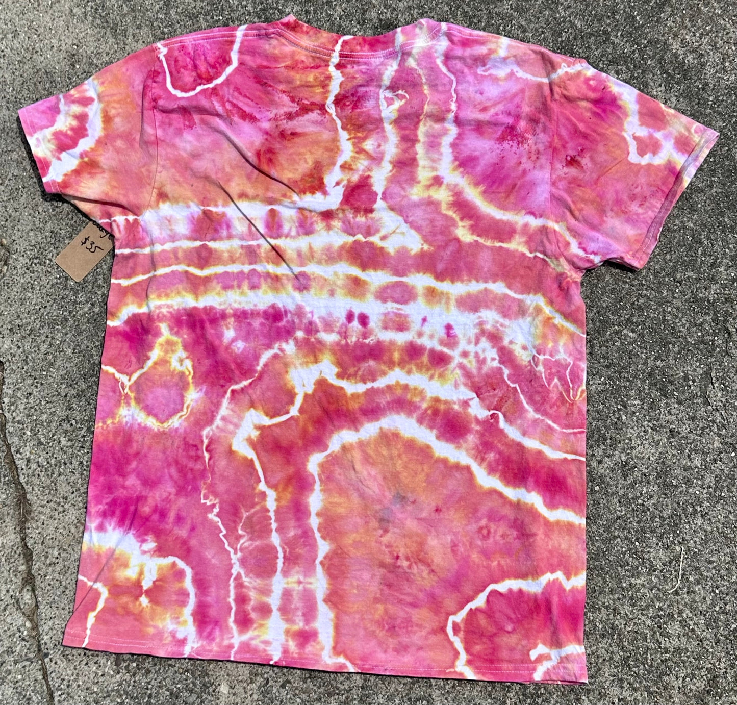 Large Pink Starburst Tee 💥