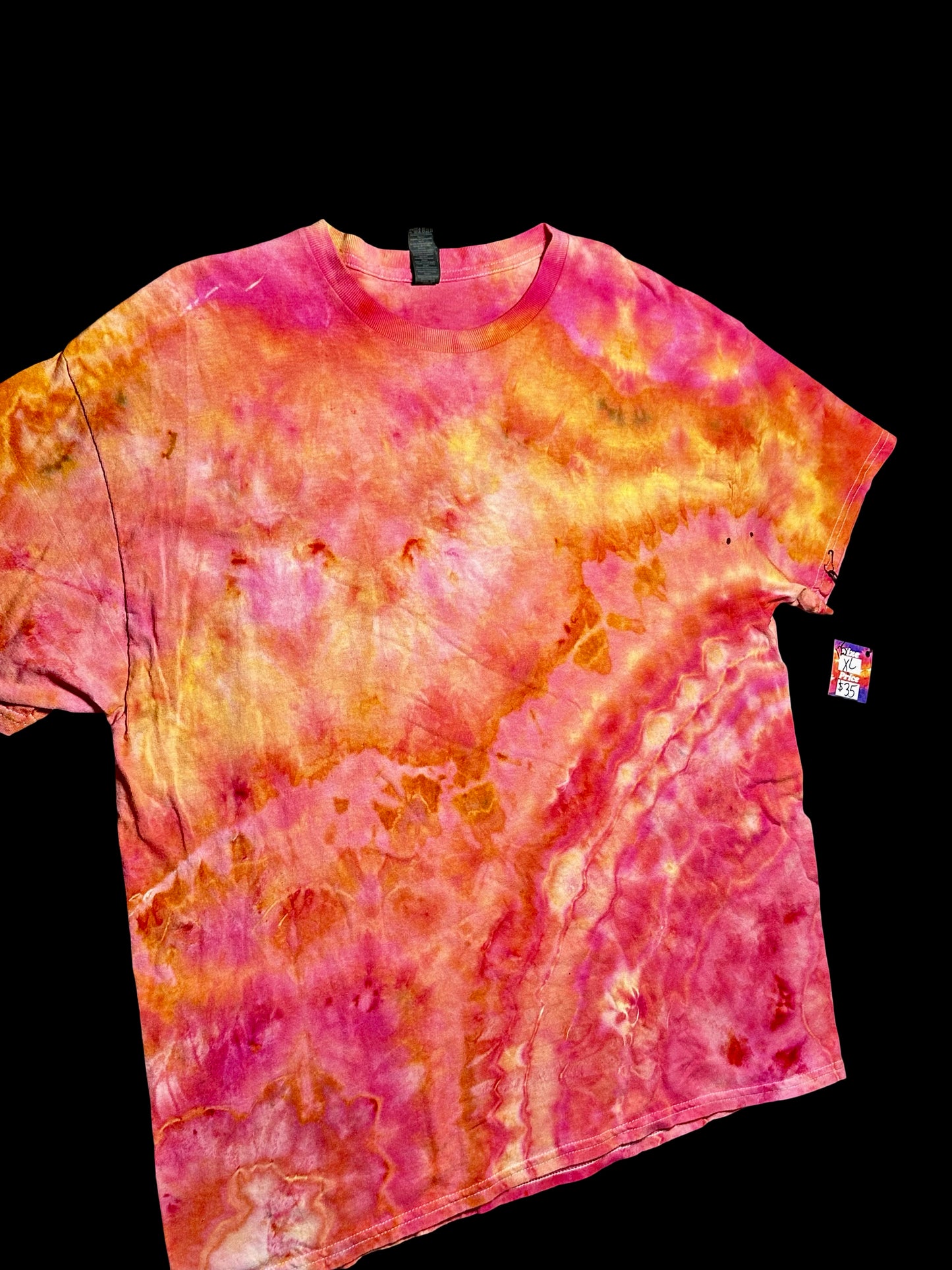 XL Golden Flamingo Glow Tee
